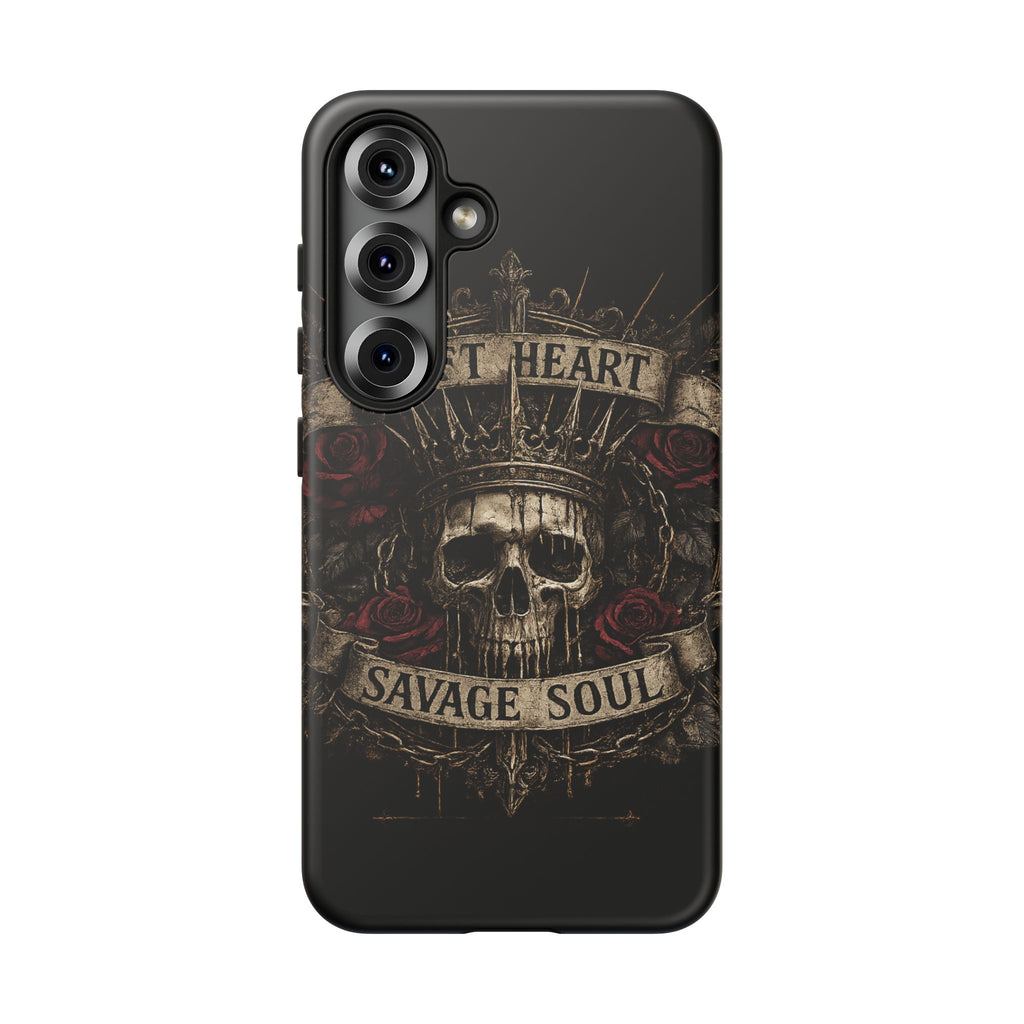 Savage Soul Phone Case – Weiches Herz, unbezähmbare Seele ✨🥀