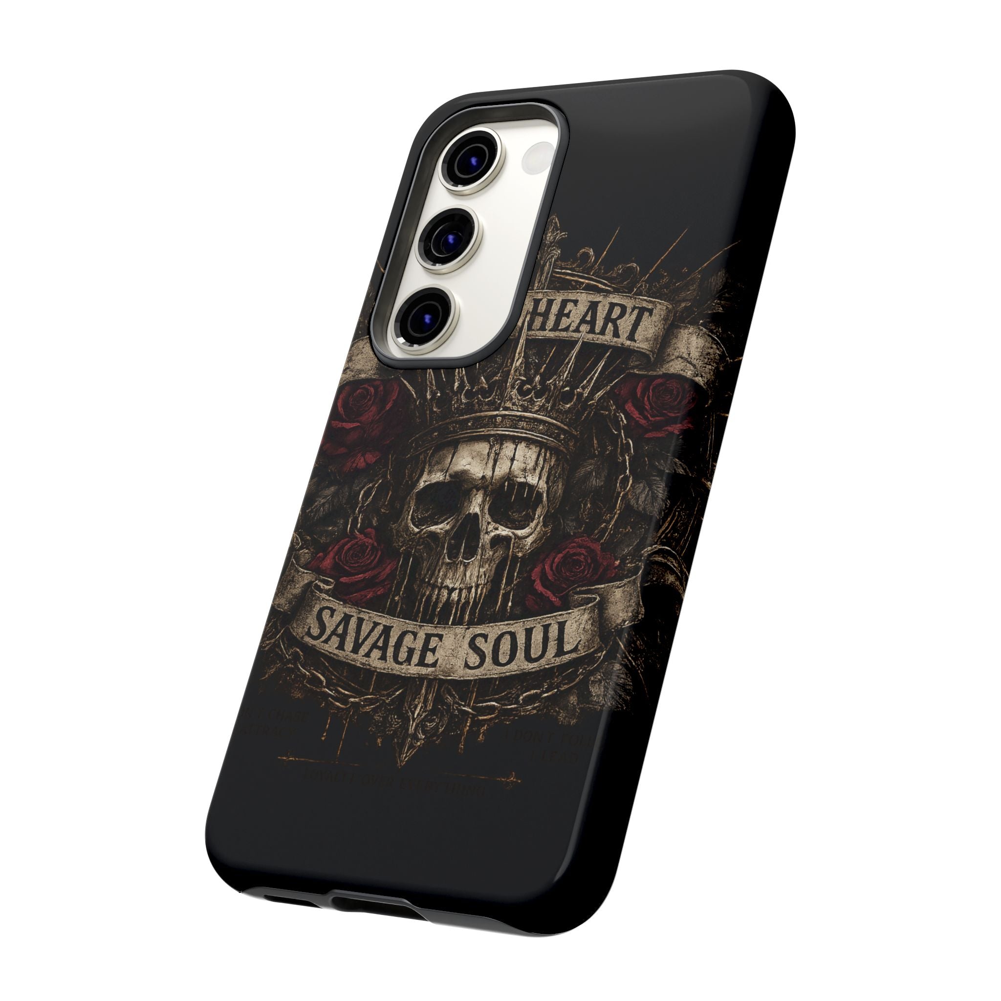 Savage Soul Phone Case – Weiches Herz, unbezähmbare Seele ✨🥀