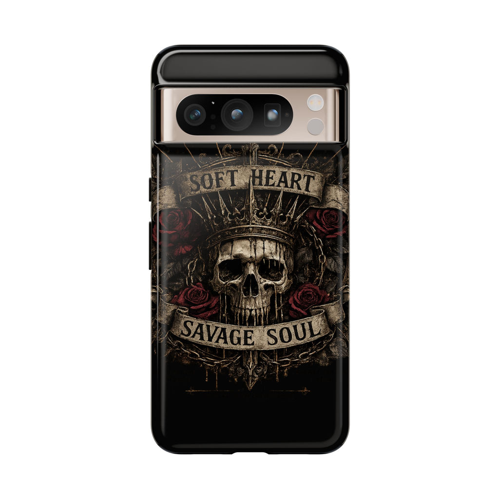 Savage Soul Phone Case – Weiches Herz, unbezähmbare Seele ✨🥀