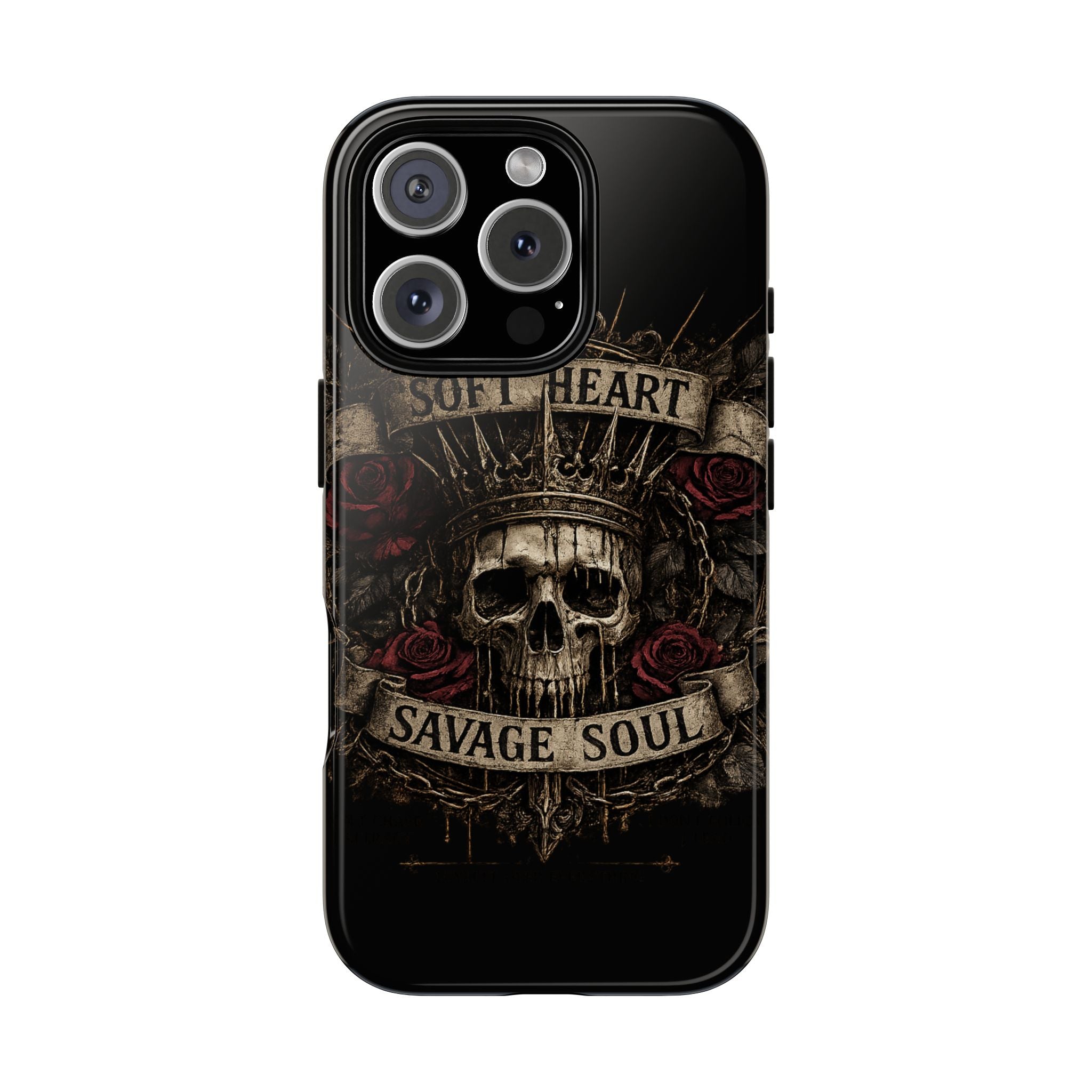Savage Soul Phone Case – Weiches Herz, unbezähmbare Seele ✨🥀