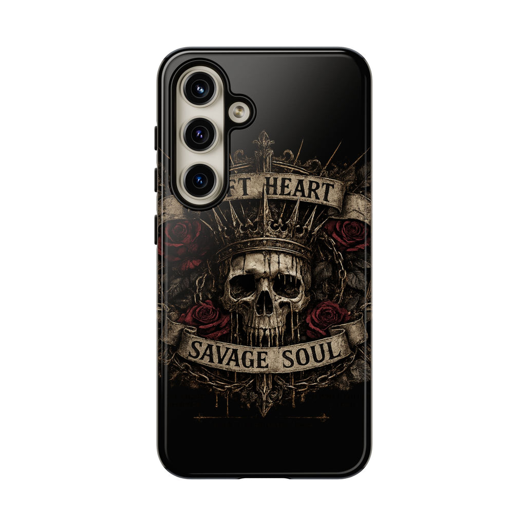 Savage Soul Phone Case – Weiches Herz, unbezähmbare Seele ✨🥀