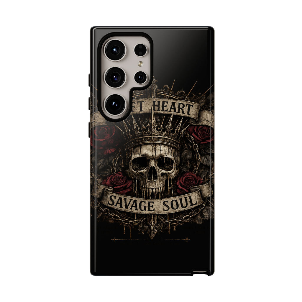 Savage Soul Phone Case – Weiches Herz, unbezähmbare Seele ✨🥀