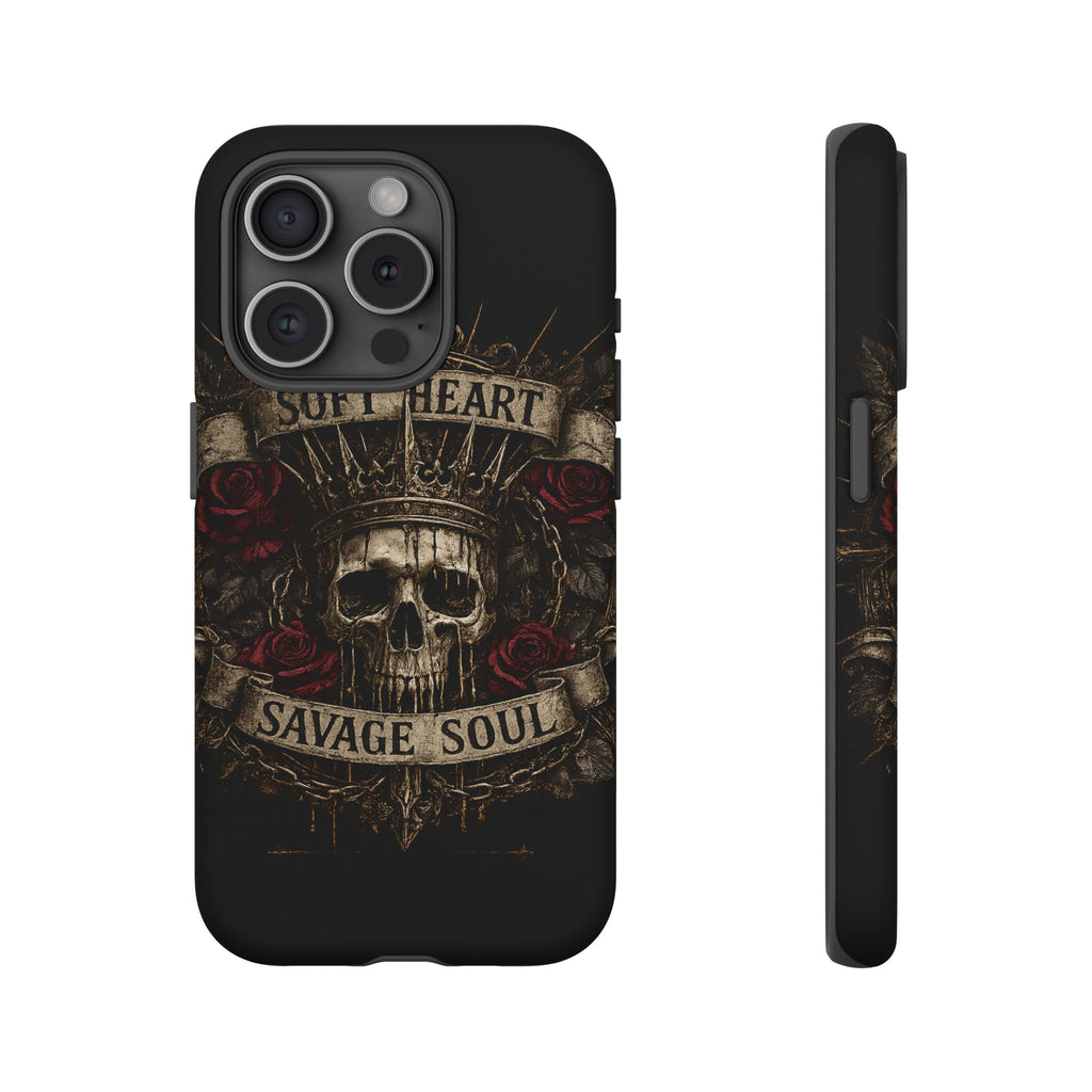 Savage Soul Phone Case – Weiches Herz, unbezähmbare Seele ✨🥀