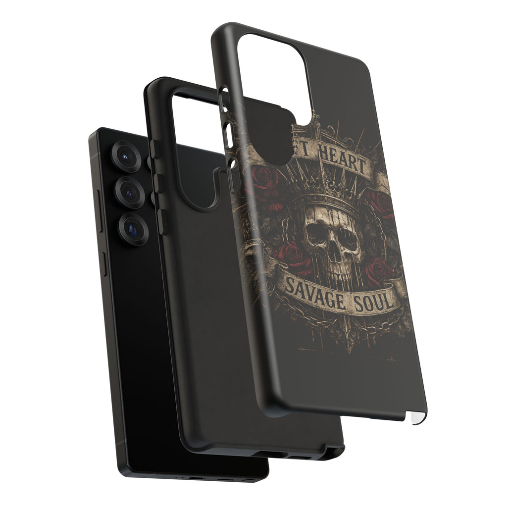 Savage Soul Phone Case – Weiches Herz, unbezähmbare Seele ✨🥀