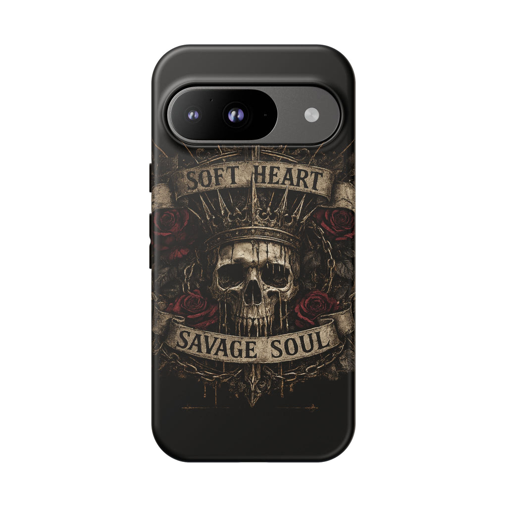Savage Soul Phone Case – Weiches Herz, unbezähmbare Seele ✨🥀