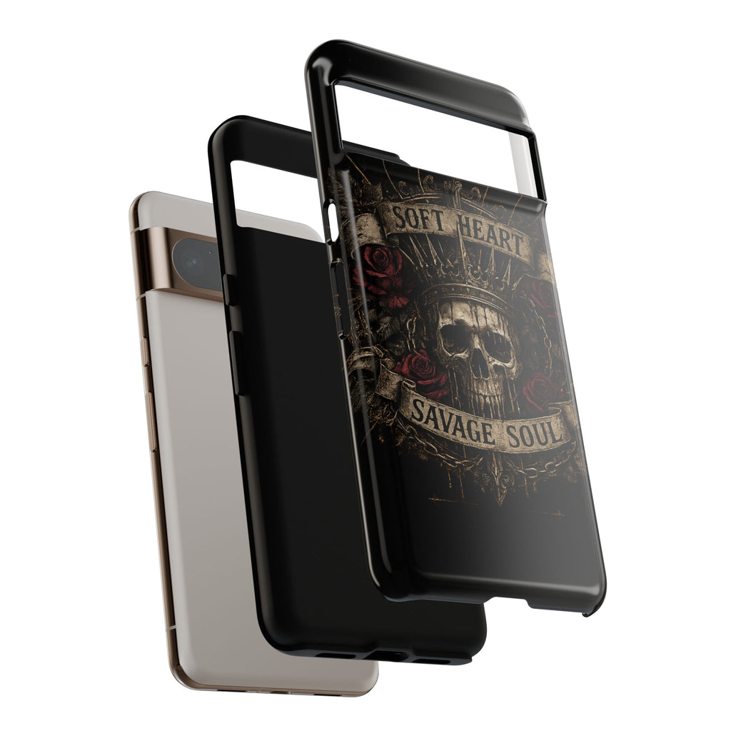 Savage Soul Phone Case – Weiches Herz, unbezähmbare Seele ✨🥀