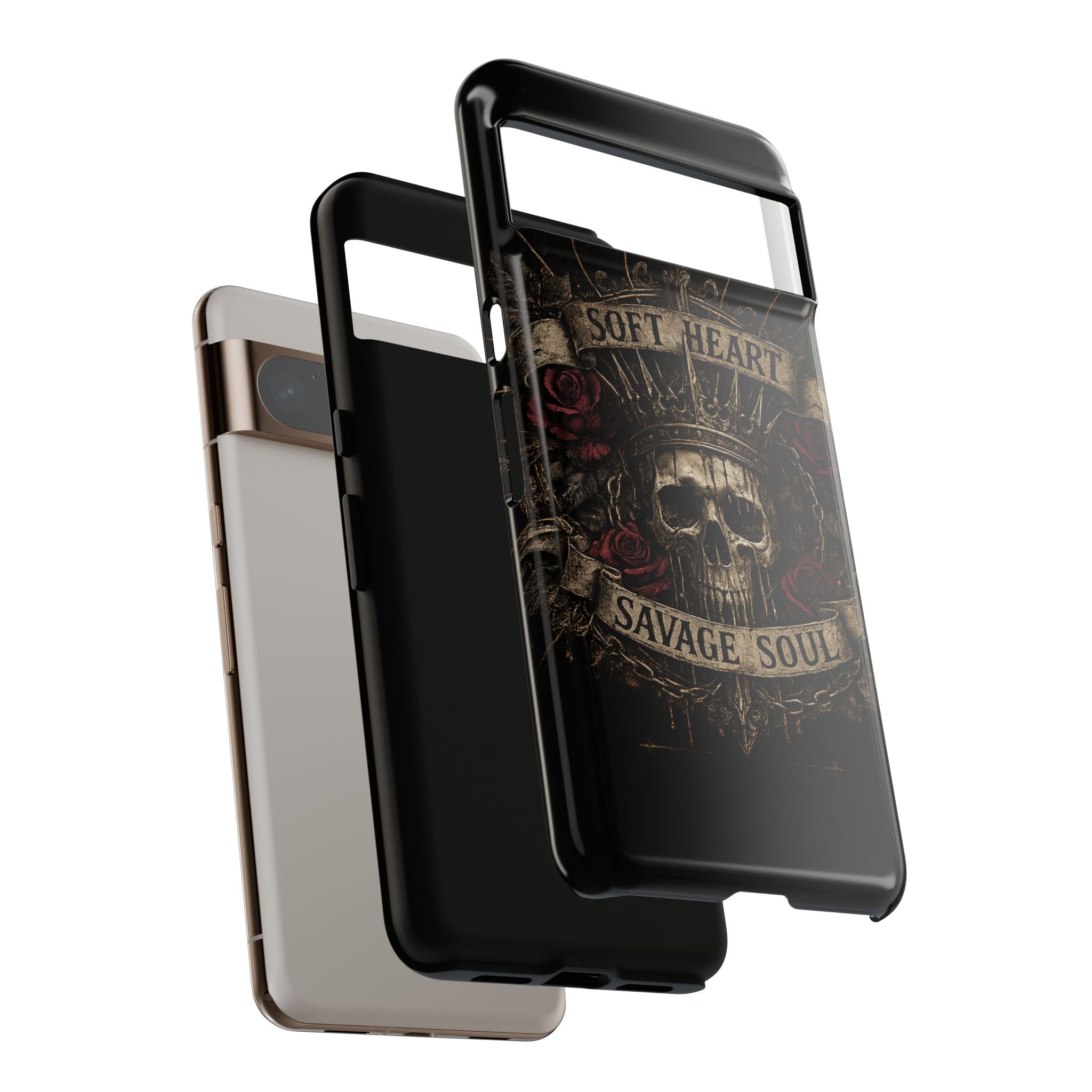 Savage Soul Phone Case – Weiches Herz, unbezähmbare Seele ✨🥀
