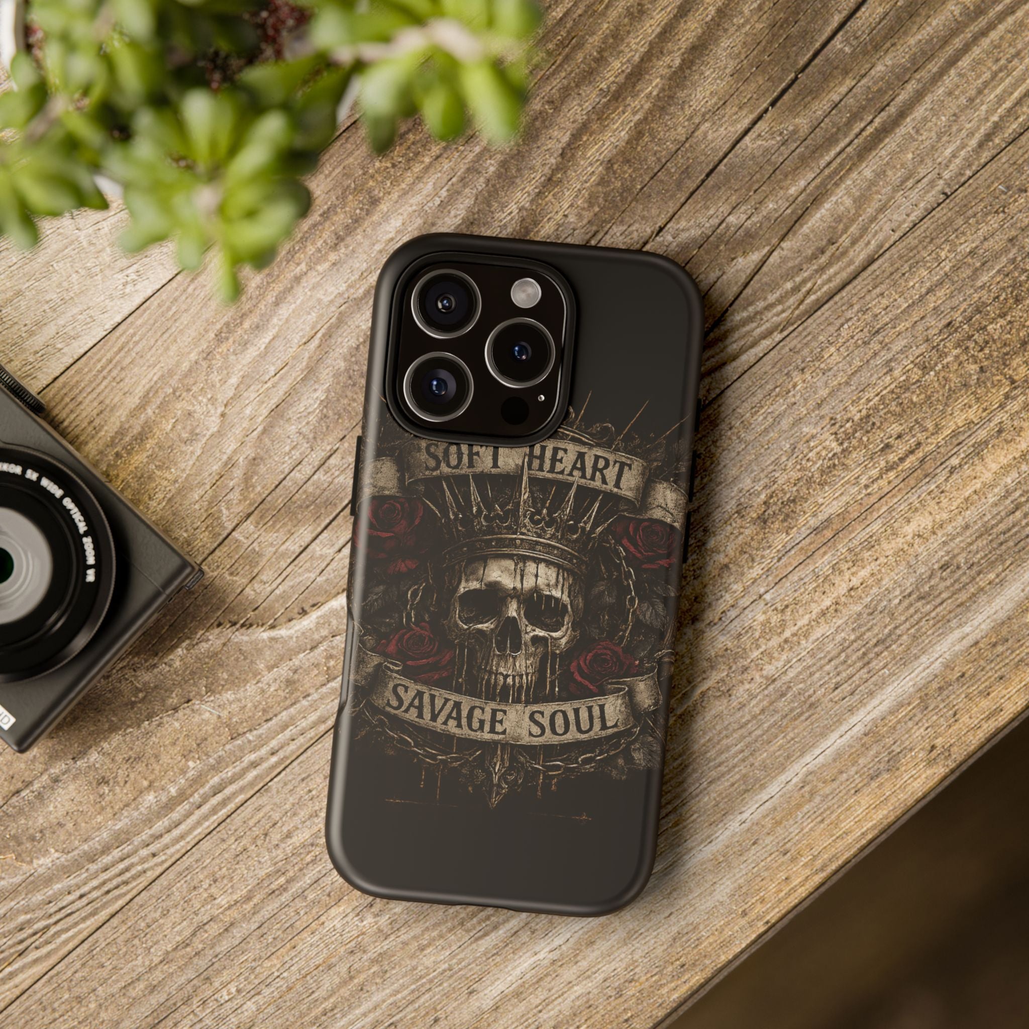 Savage Soul Phone Case – Weiches Herz, unbezähmbare Seele ✨🥀