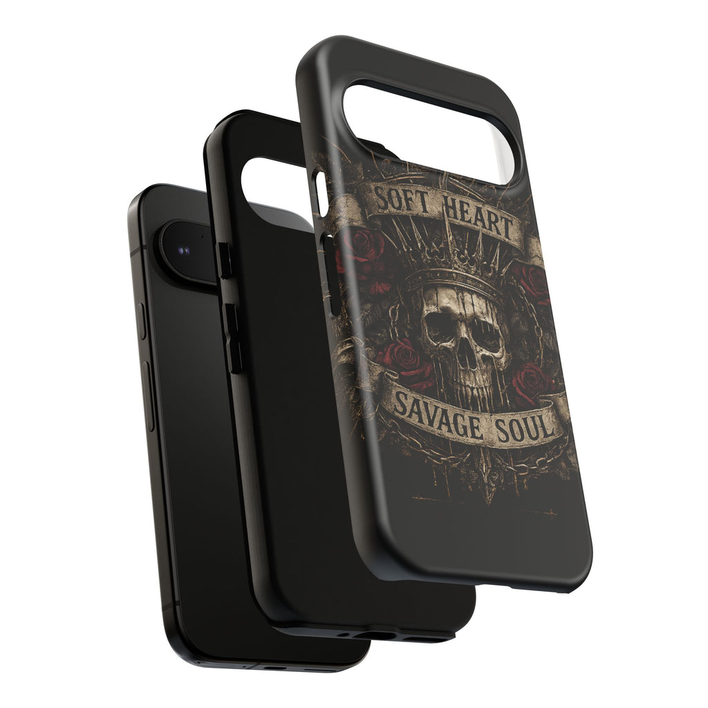 Savage Soul Phone Case – Weiches Herz, unbezähmbare Seele ✨🥀