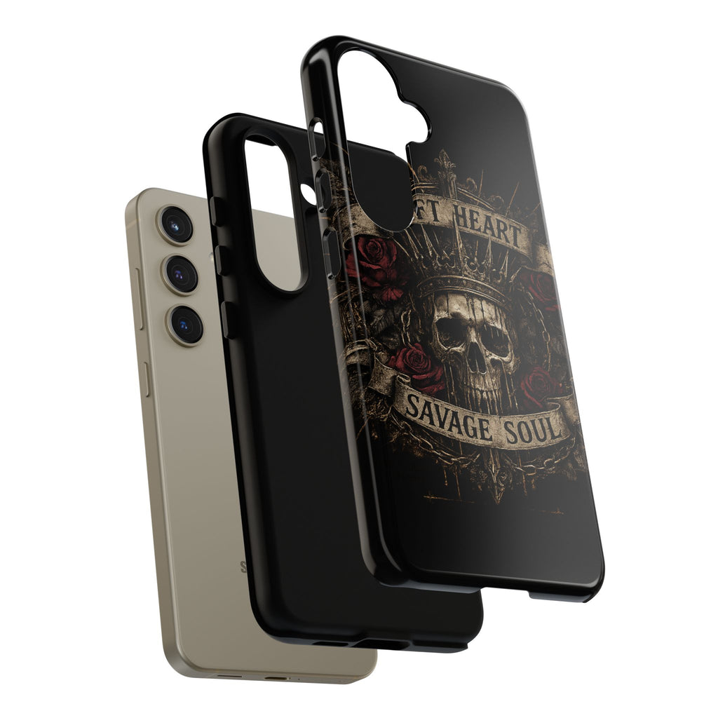 Savage Soul Phone Case – Weiches Herz, unbezähmbare Seele ✨🥀