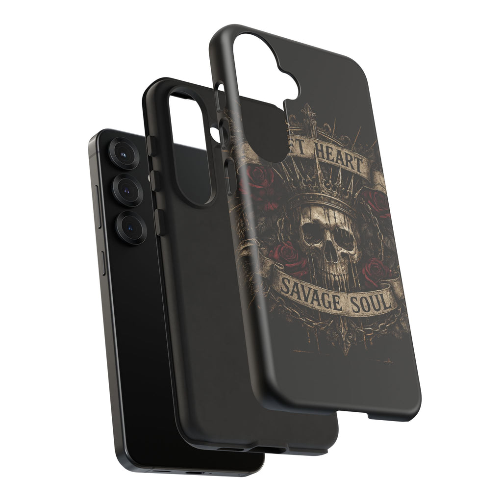 Savage Soul Phone Case – Weiches Herz, unbezähmbare Seele ✨🥀