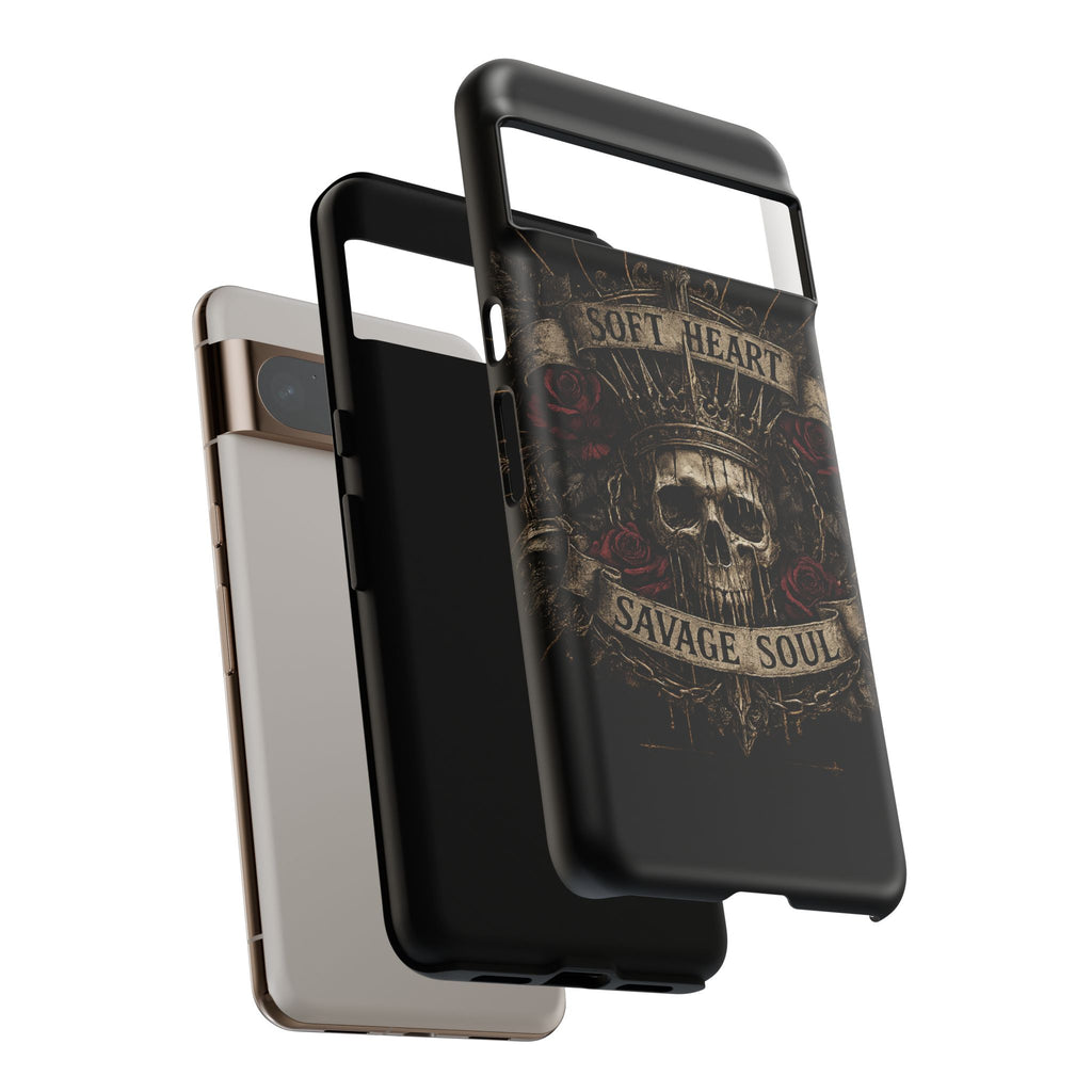 Savage Soul Phone Case – Weiches Herz, unbezähmbare Seele ✨🥀