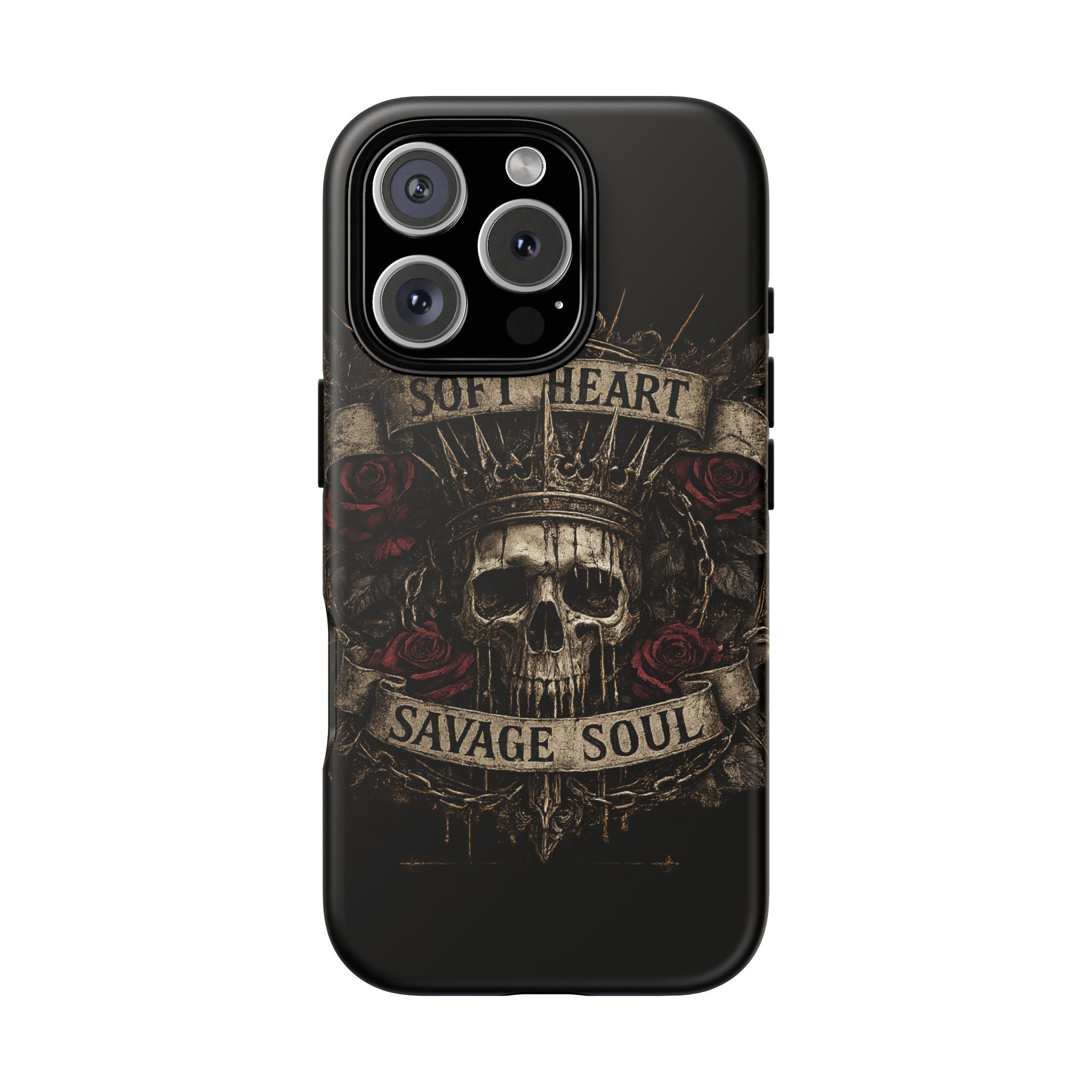 Savage Soul Phone Case – Weiches Herz, unbezähmbare Seele ✨🥀