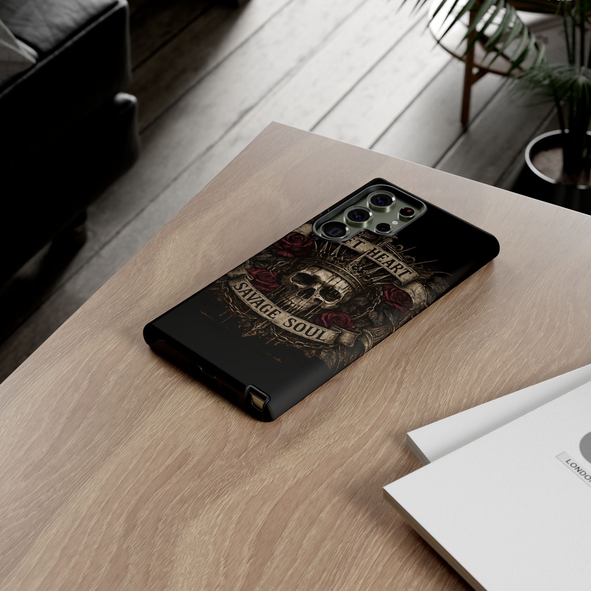Savage Soul Phone Case – Weiches Herz, unbezähmbare Seele ✨🥀