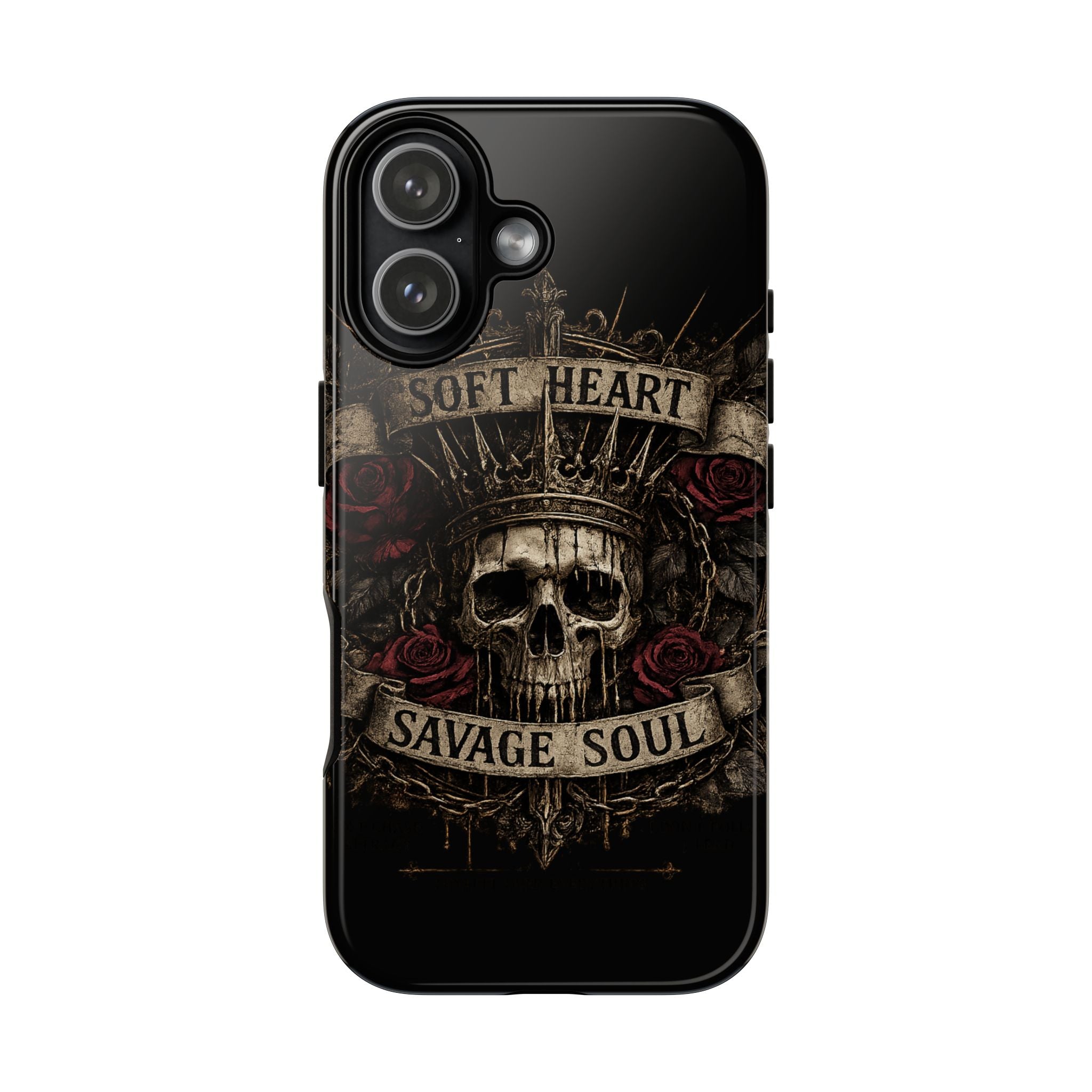 Savage Soul Phone Case – Weiches Herz, unbezähmbare Seele ✨🥀