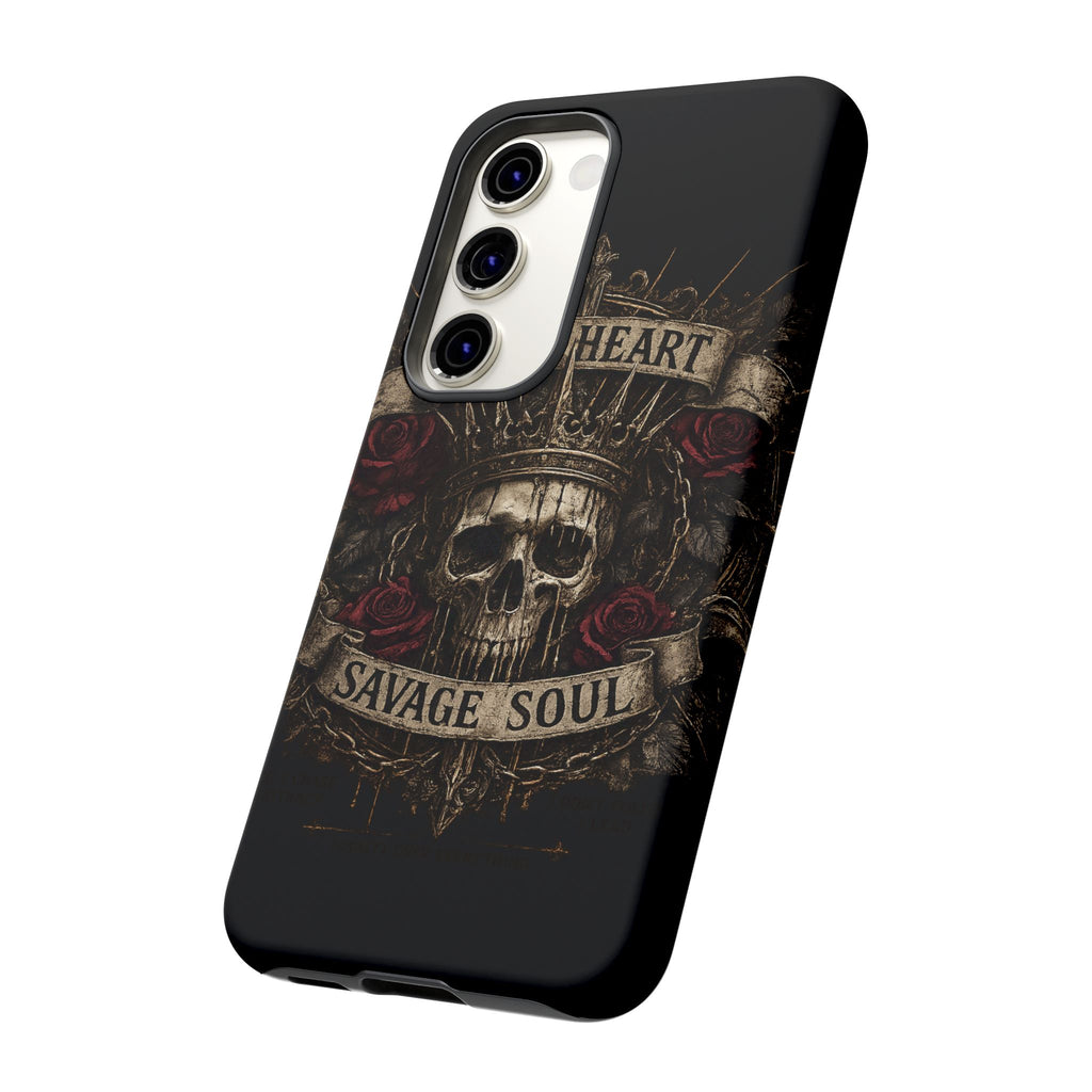 Savage Soul Phone Case – Weiches Herz, unbezähmbare Seele ✨🥀