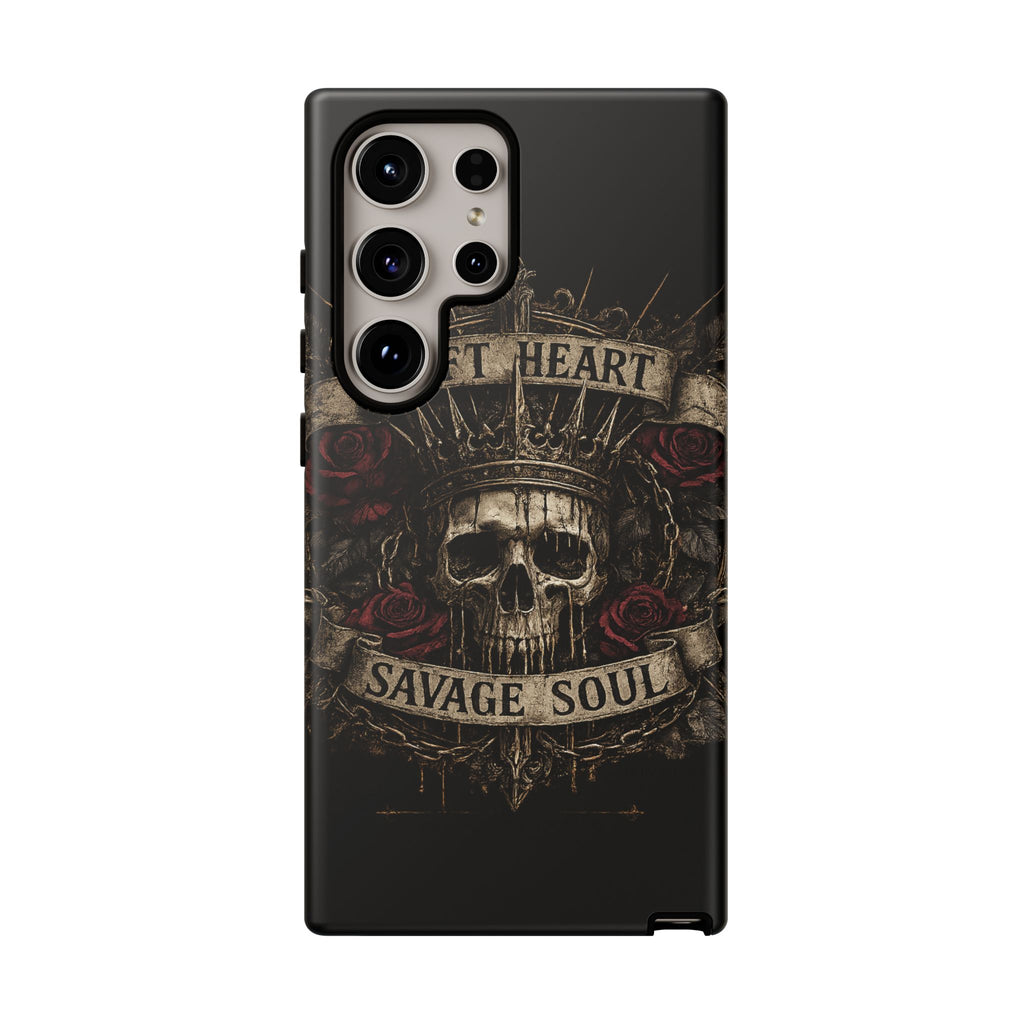 Savage Soul Phone Case – Weiches Herz, unbezähmbare Seele ✨🥀
