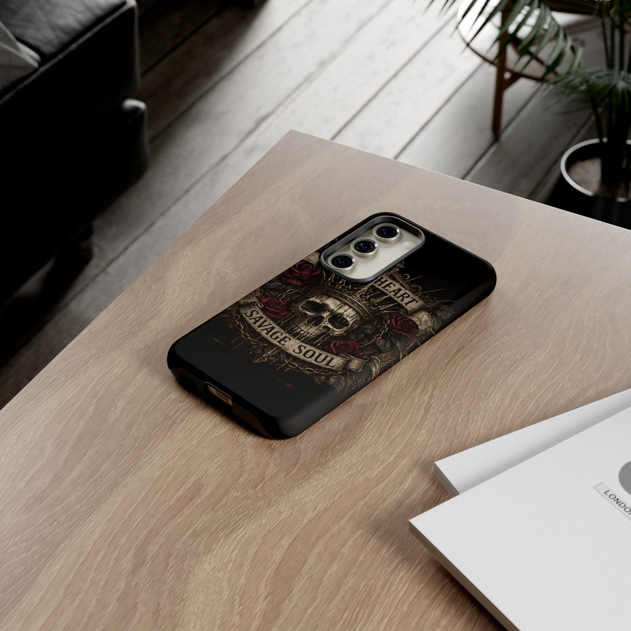 Savage Soul Phone Case – Weiches Herz, unbezähmbare Seele ✨🥀