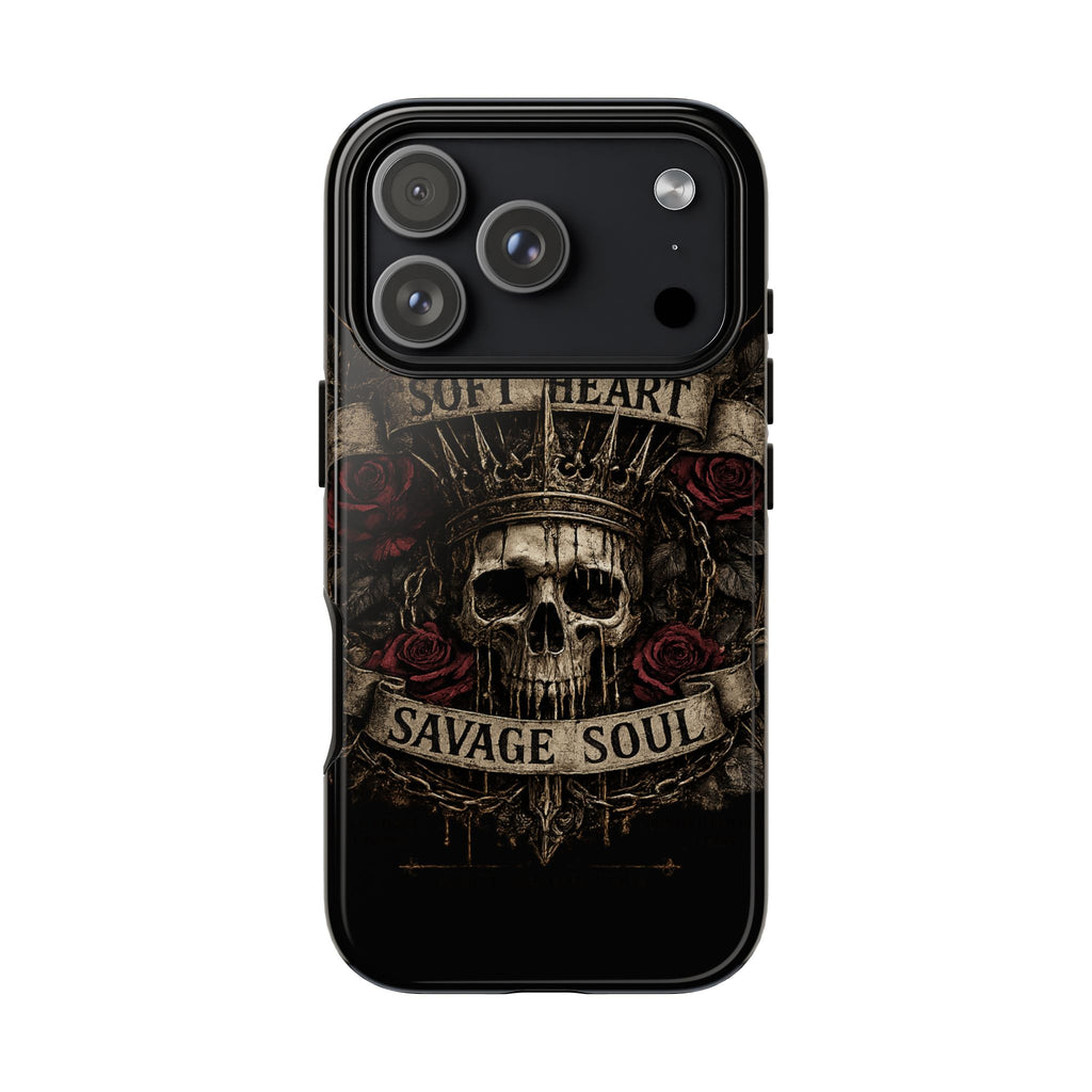 Savage Soul Phone Case – Weiches Herz, unbezähmbare Seele ✨🥀