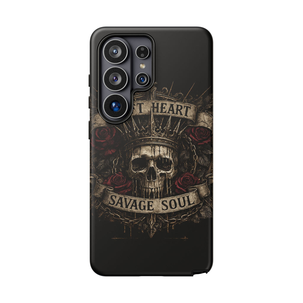 Savage Soul Phone Case – Weiches Herz, unbezähmbare Seele ✨🥀
