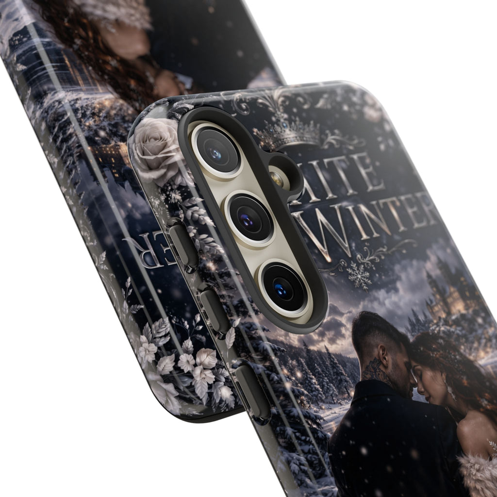 White Winter Handyhülle – Dunkelheit, die dich begleitet.