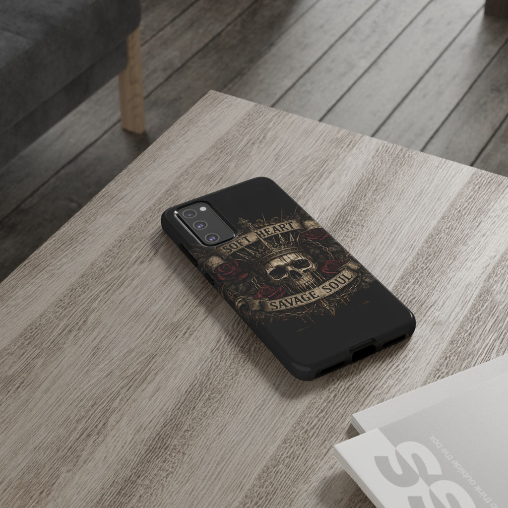 Savage Soul Phone Case – Weiches Herz, unbezähmbare Seele ✨🥀