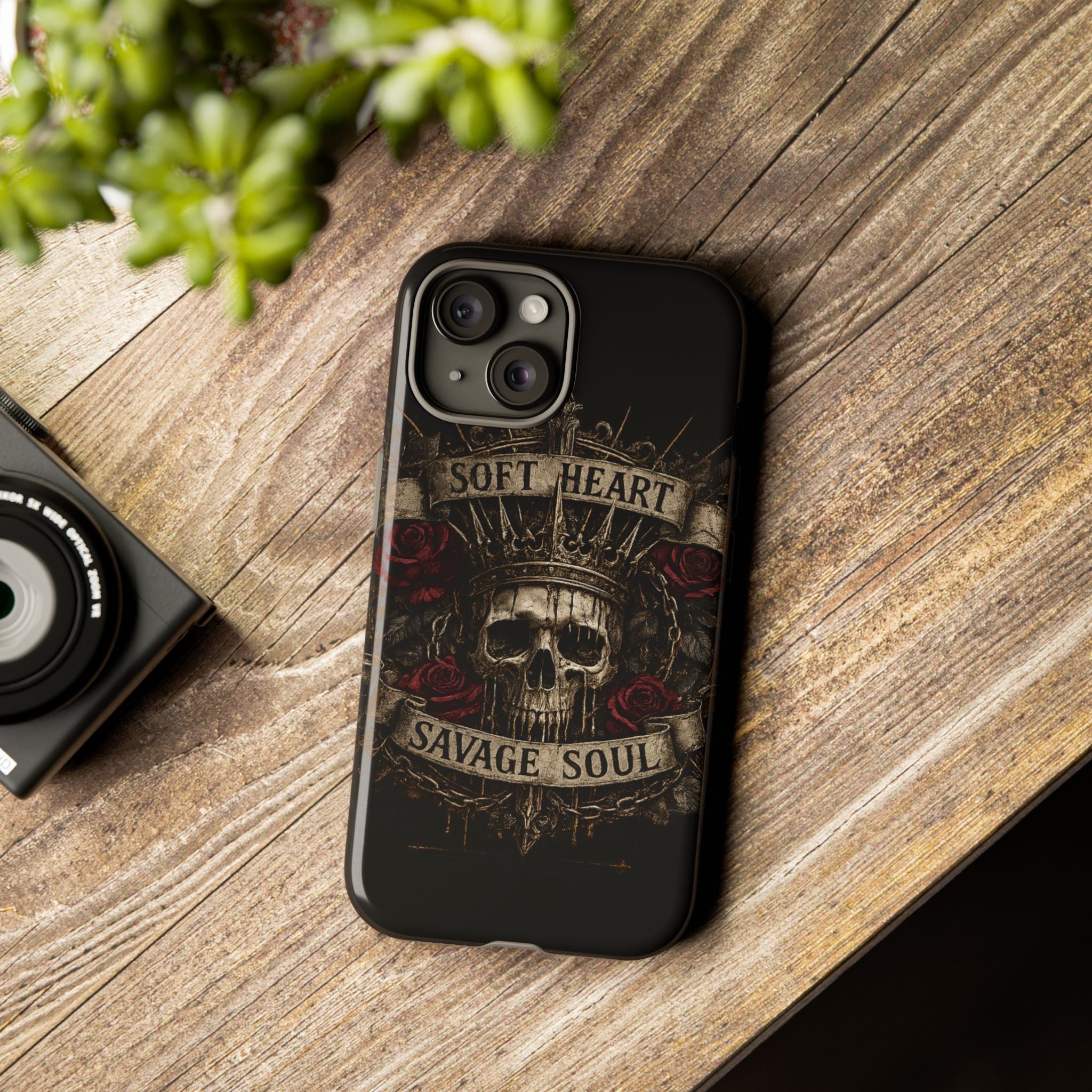 Savage Soul Phone Case – Weiches Herz, unbezähmbare Seele ✨🥀