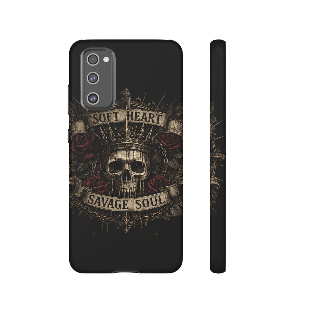 Savage Soul Phone Case – Weiches Herz, unbezähmbare Seele ✨🥀