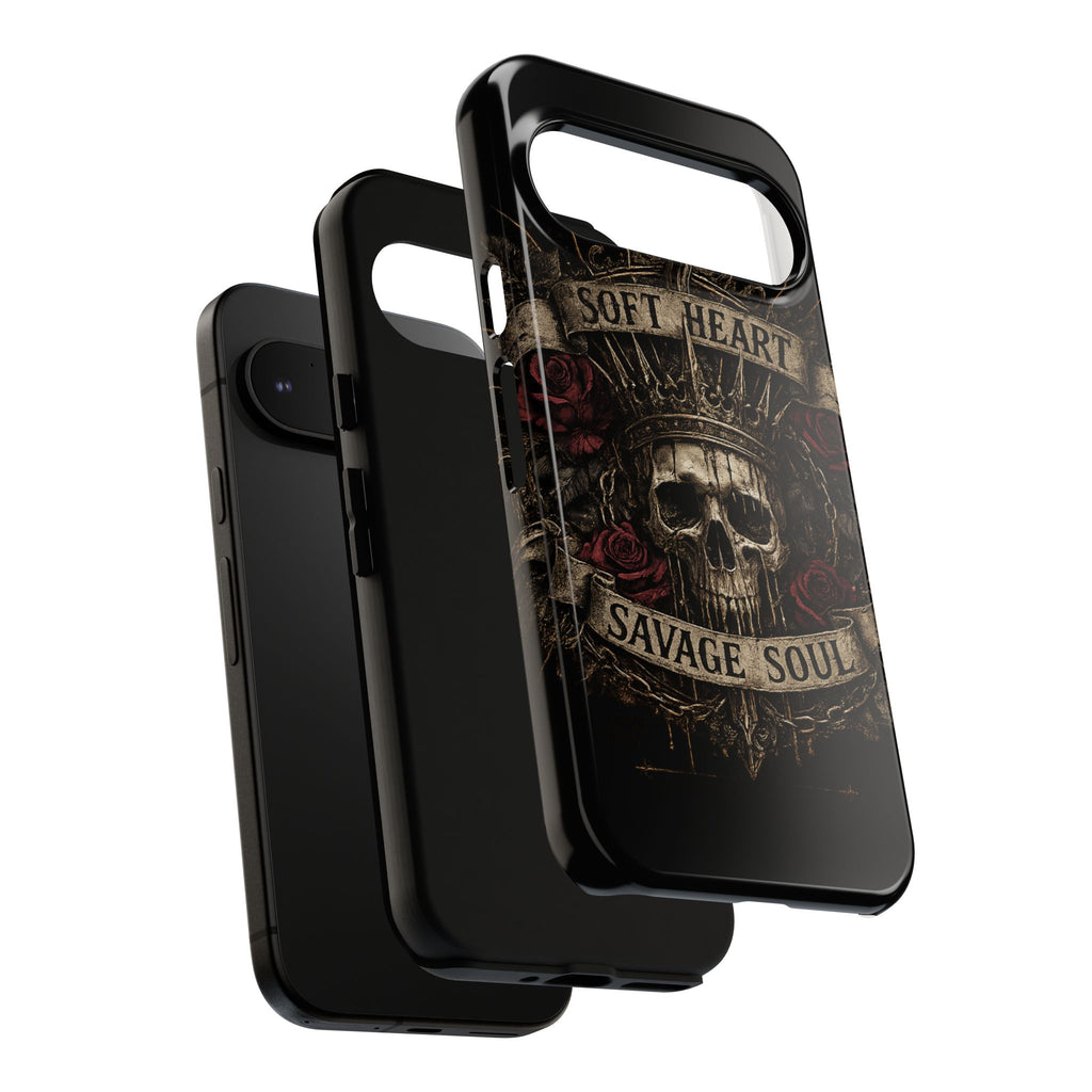 Savage Soul Phone Case – Weiches Herz, unbezähmbare Seele ✨🥀