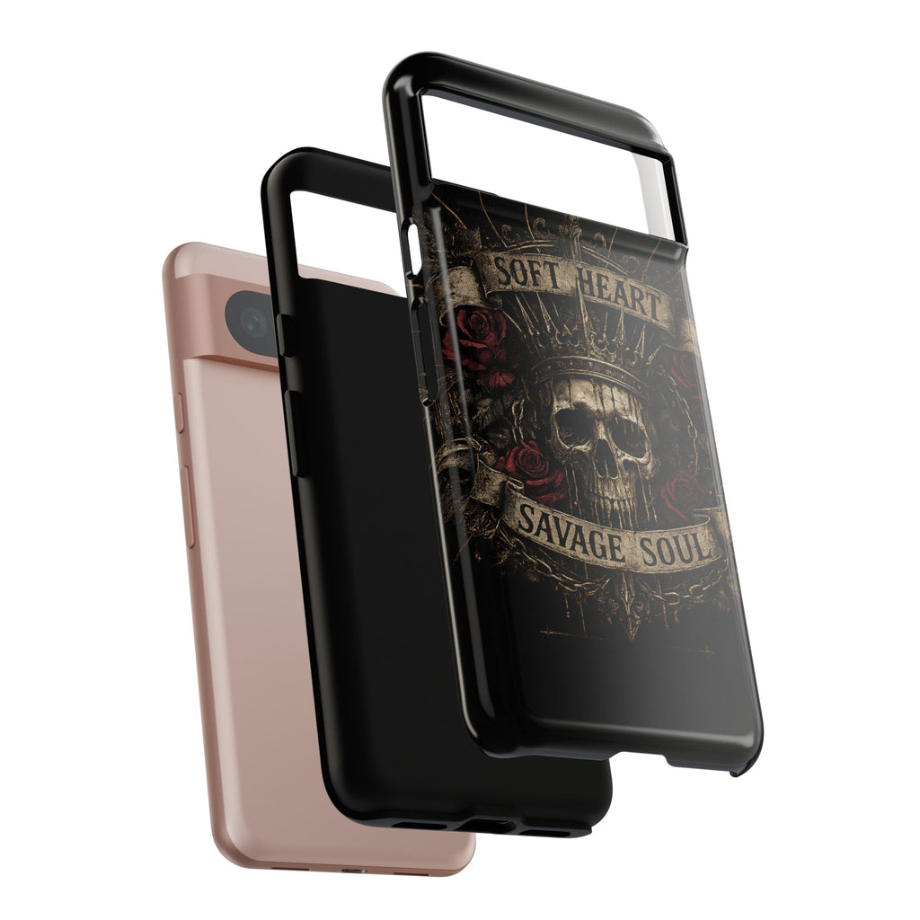 Savage Soul Phone Case – Weiches Herz, unbezähmbare Seele ✨🥀