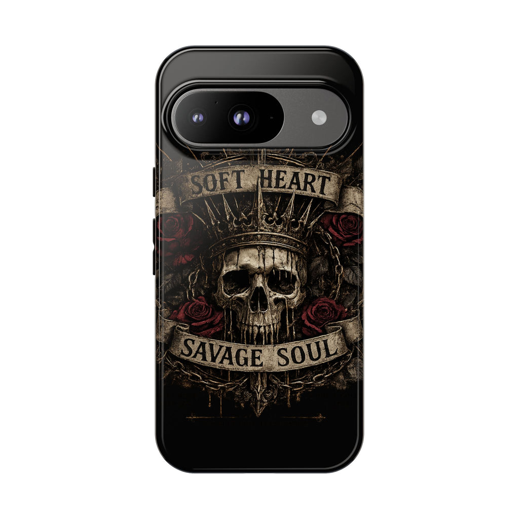 Savage Soul Phone Case – Weiches Herz, unbezähmbare Seele ✨🥀