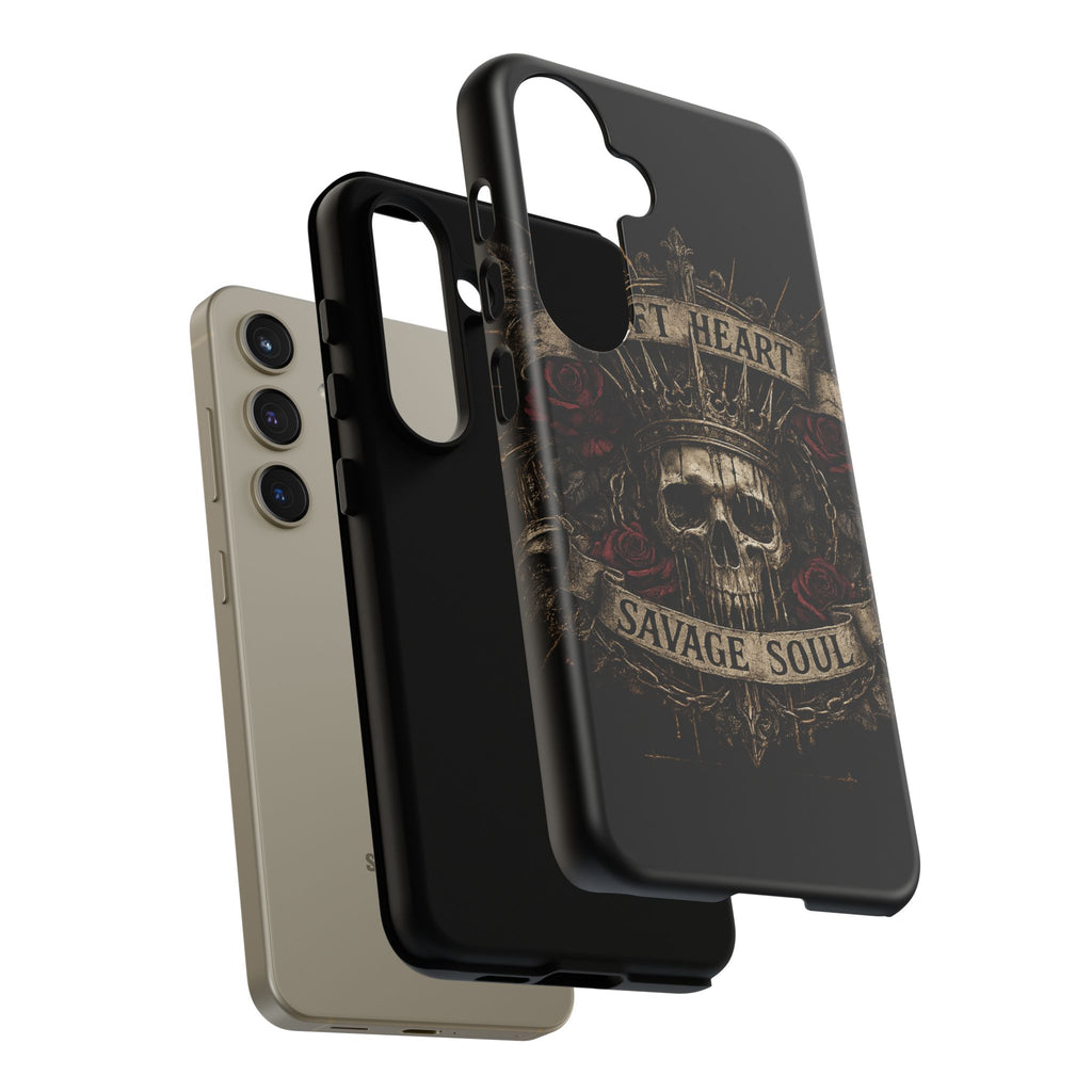 Savage Soul Phone Case – Weiches Herz, unbezähmbare Seele ✨🥀