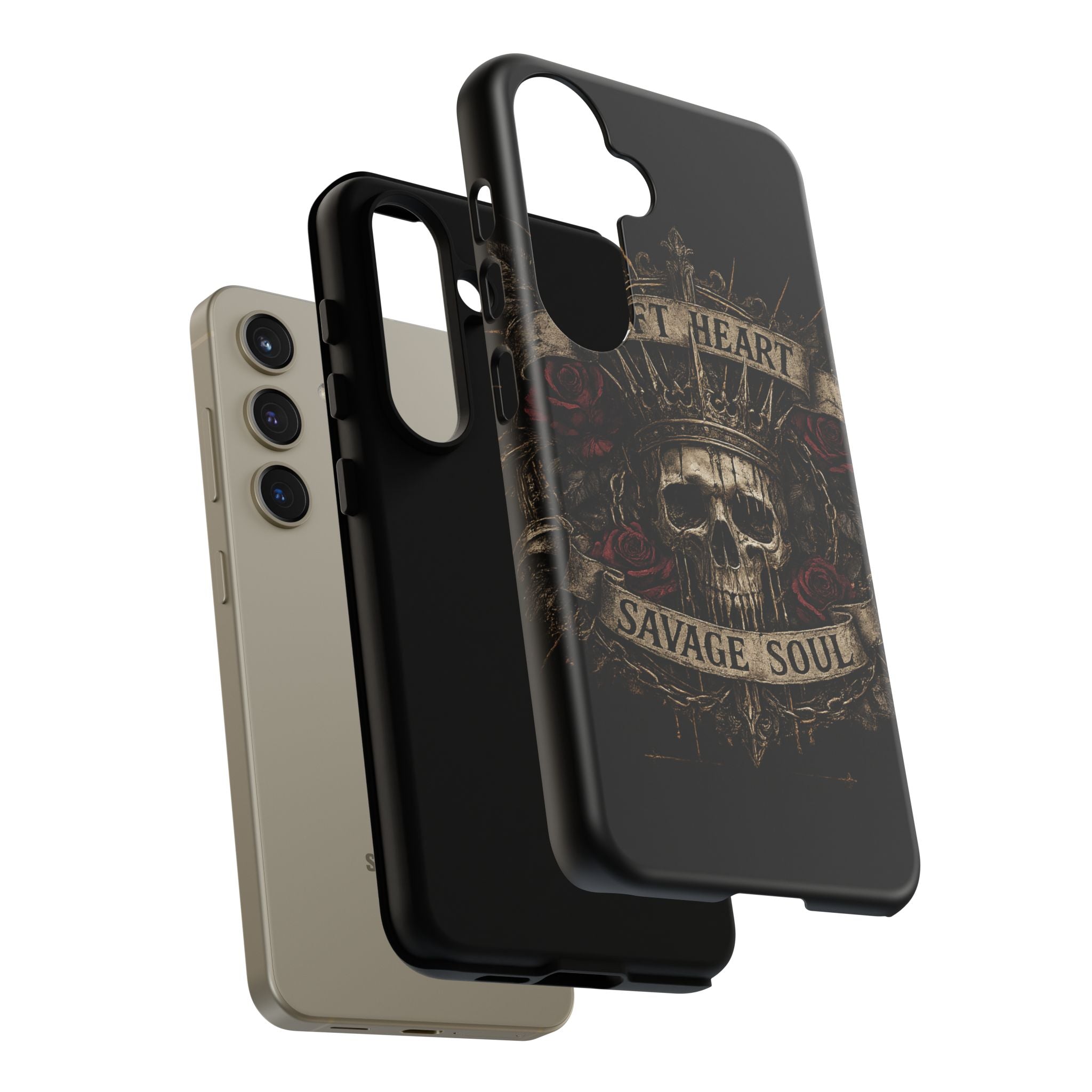Savage Soul Phone Case – Weiches Herz, unbezähmbare Seele ✨🥀