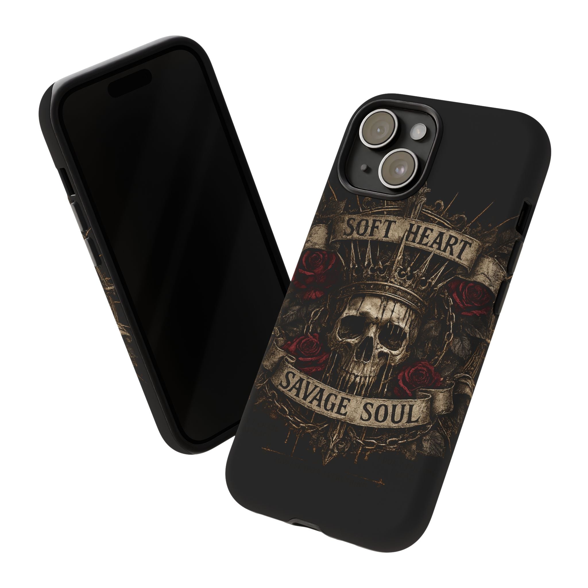 Savage Soul Phone Case – Weiches Herz, unbezähmbare Seele ✨🥀