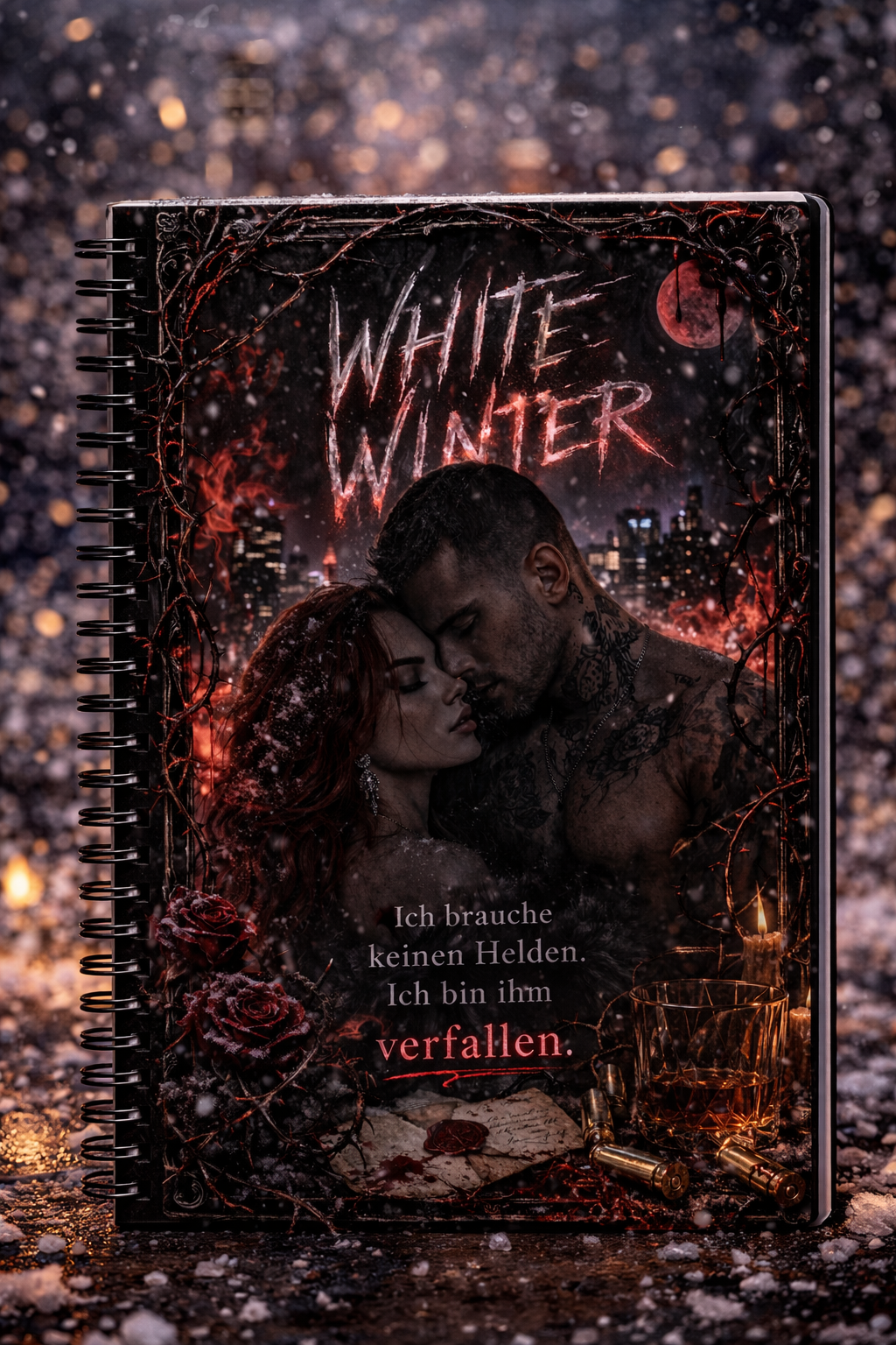 White Winter Spiral Journal – Zwischen Gedanken und Kontrolle
