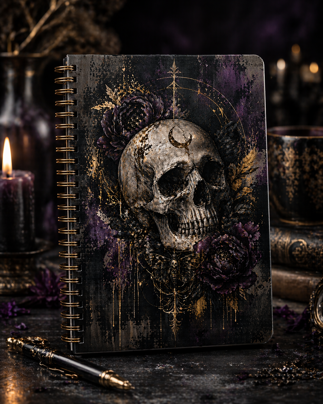 Shadow Moon Spiral Journal – Ein Safe für deine dunkelsten Gedanken