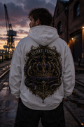 Der „Savage Soul/Velvet“ Zip Hoodie – Königliche Aura trifft auf rebellischen Spirit