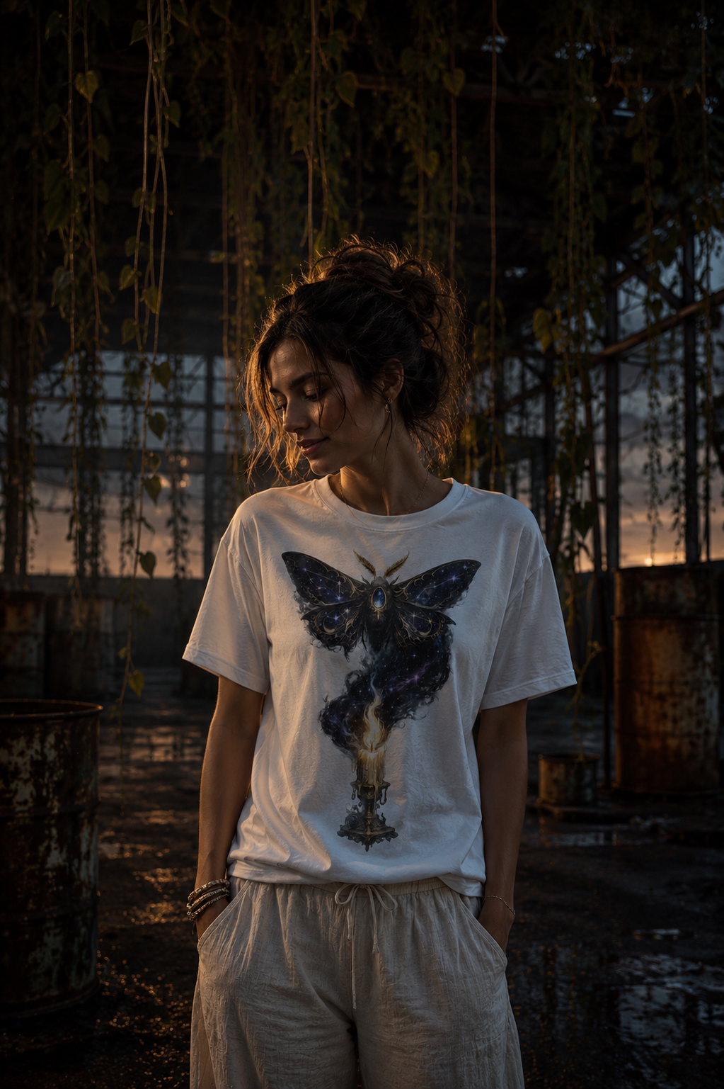 Nocturnal Soul: Das Signature-Shirt – Dunkle Eleganz als Statement