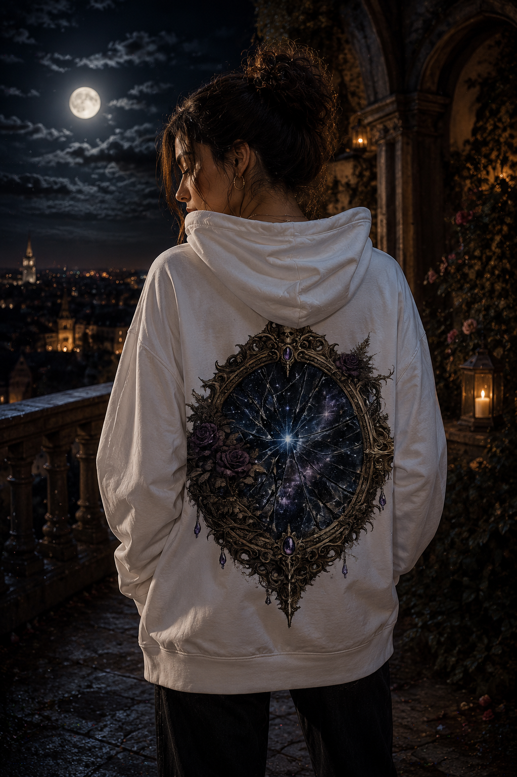 Nocturnal Soul: Der Signature Zip Hoodie – Dunkle Eleganz mit Reißverschluss