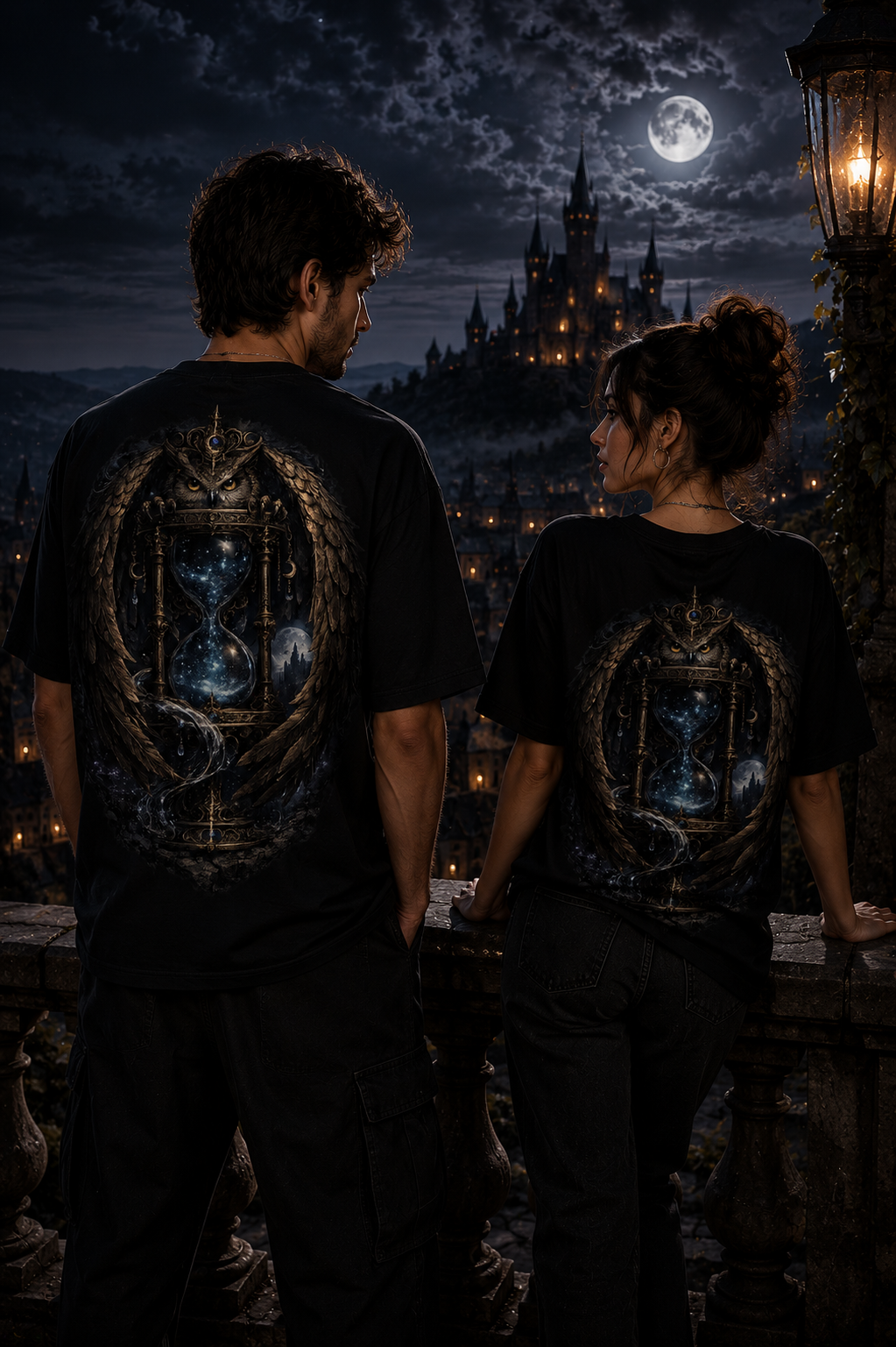 Nocturnal Soul: Das „Lion Heart“ Signature-Shirt – Herrschaftlich & Geheimnisvoll