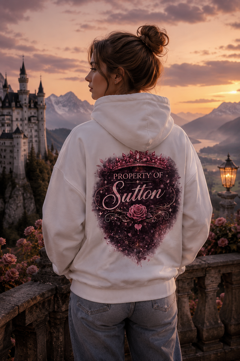 "Property of Sutton" - Der exklusive „Heartfallen“ Premium-Kapuzenhoodie