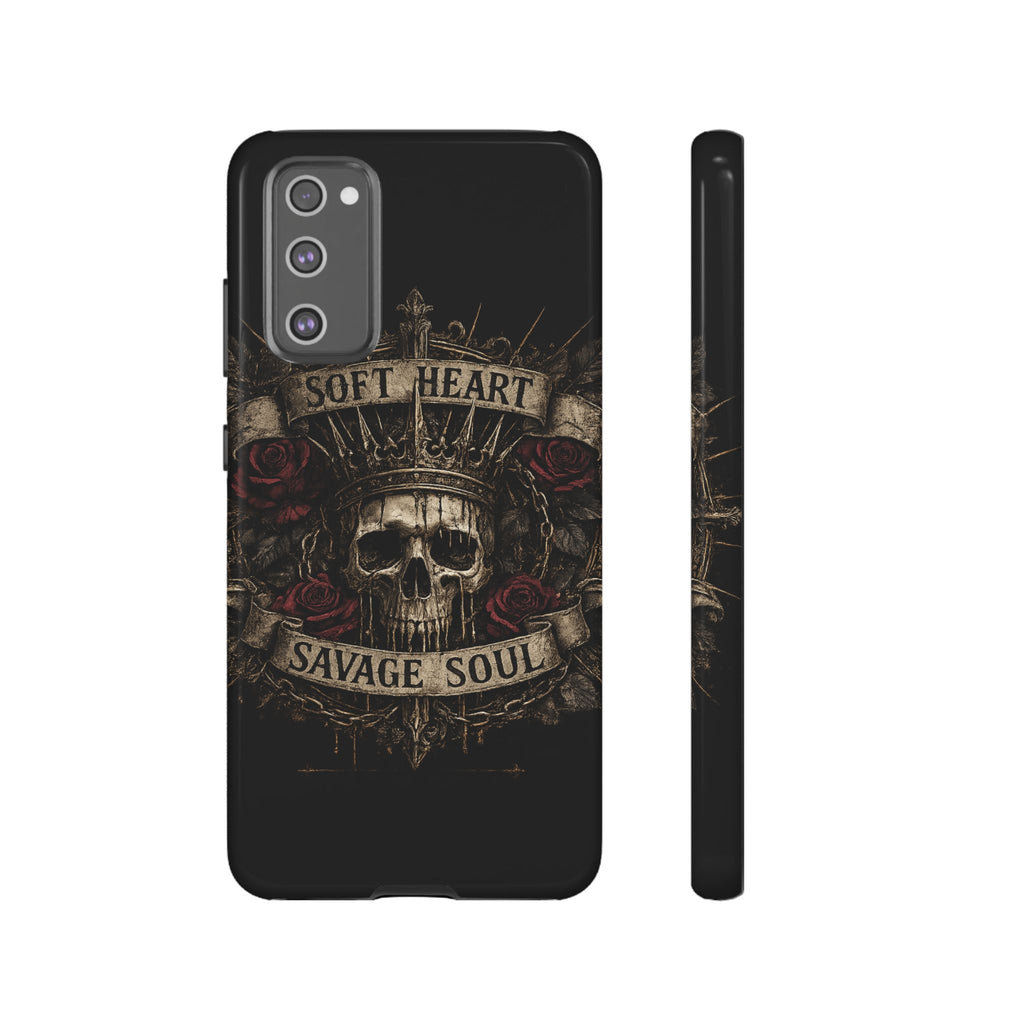 Savage Soul Phone Case – Weiches Herz, unbezähmbare Seele ✨🥀