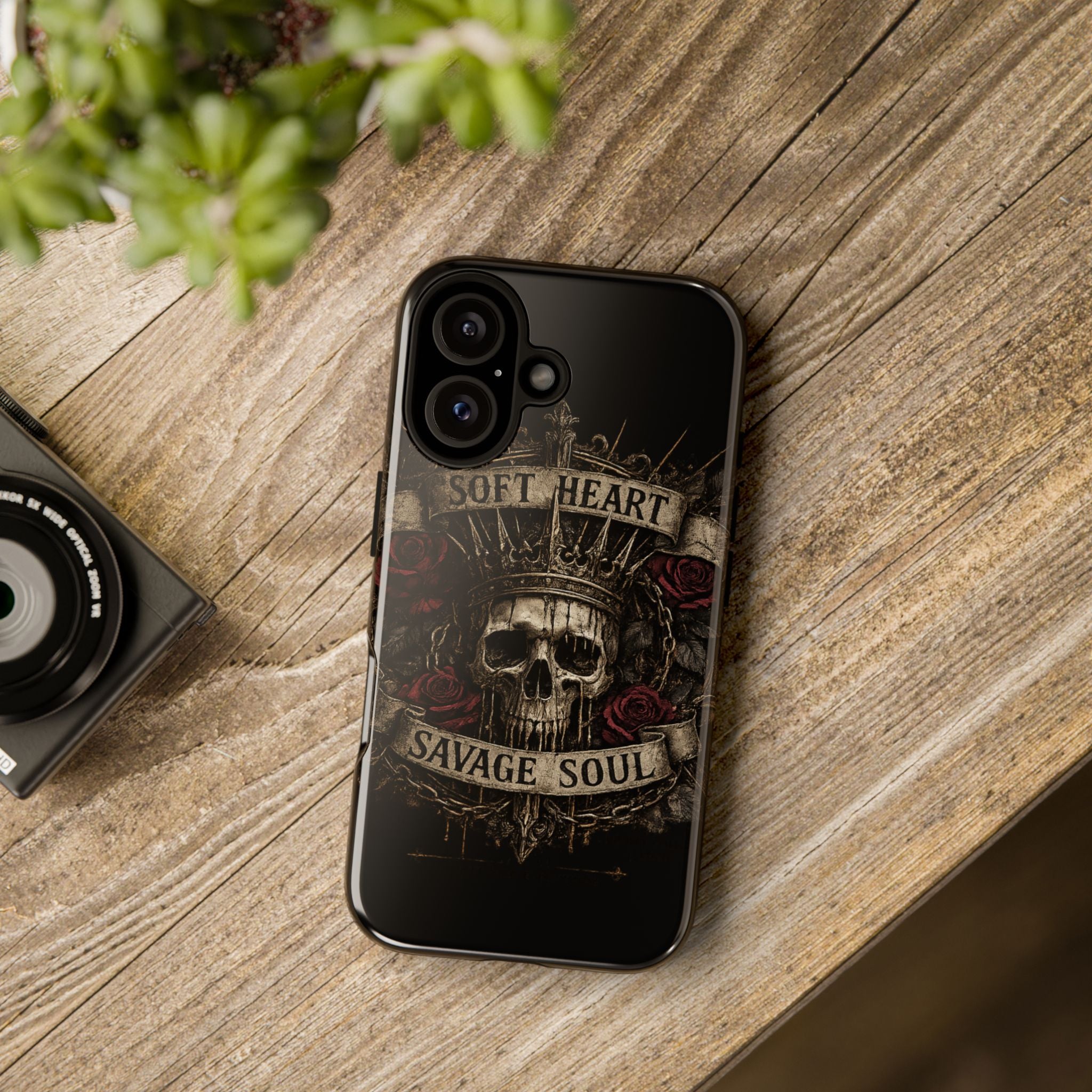 Savage Soul Phone Case – Weiches Herz, unbezähmbare Seele ✨🥀