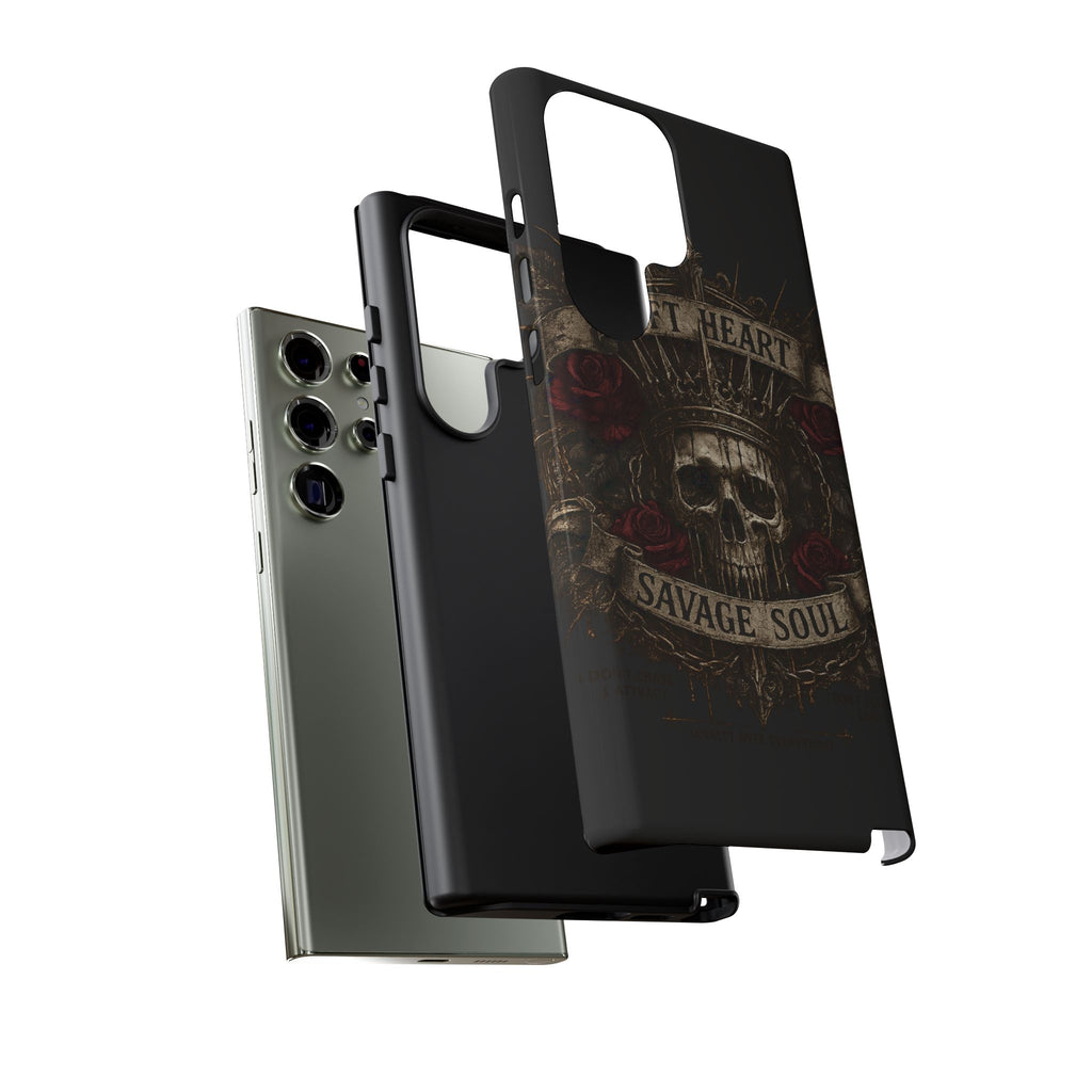 Savage Soul Phone Case – Weiches Herz, unbezähmbare Seele ✨🥀