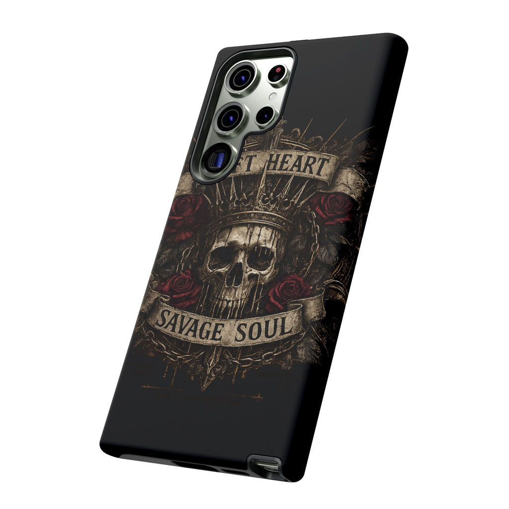 Savage Soul Phone Case – Weiches Herz, unbezähmbare Seele ✨🥀