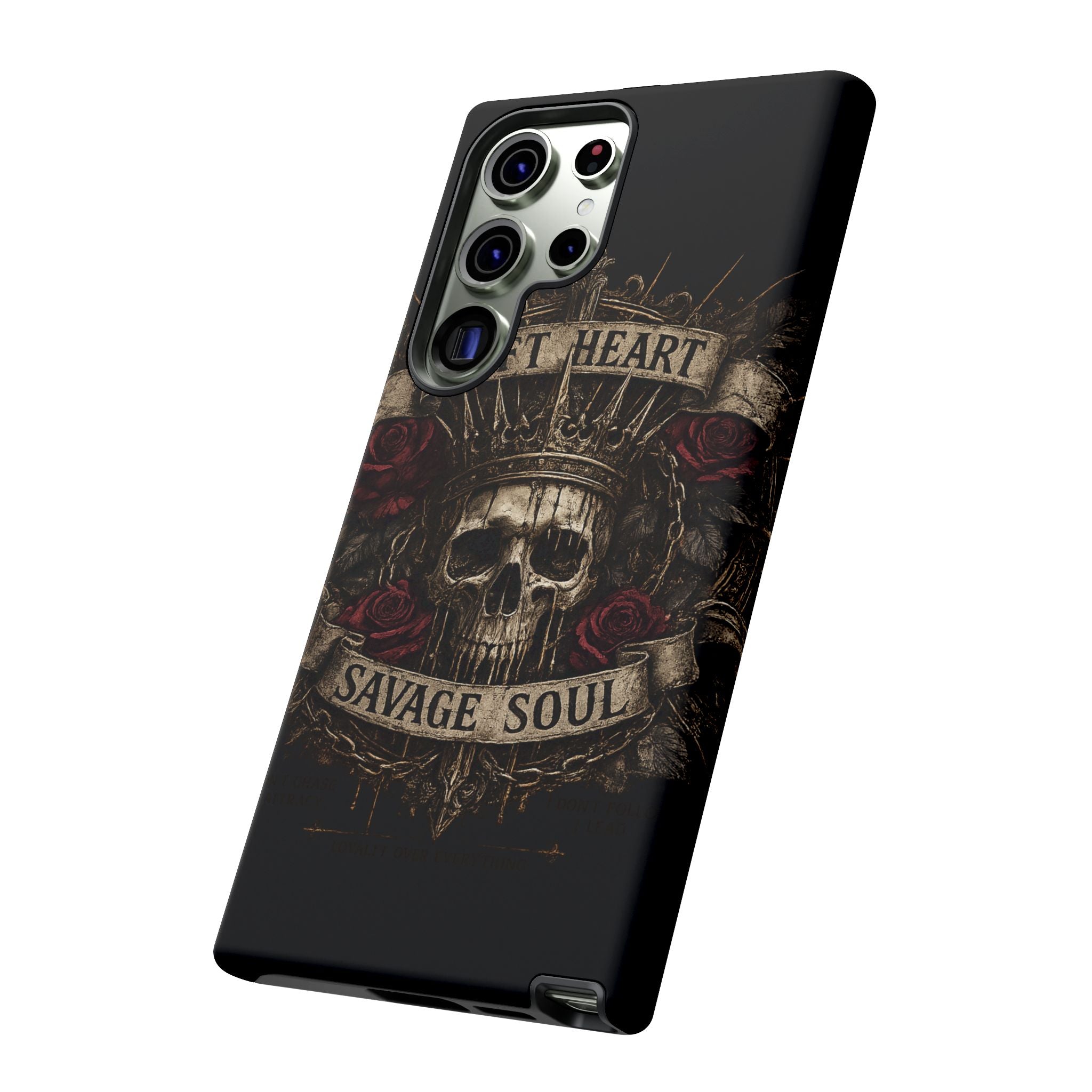 Savage Soul Phone Case – Weiches Herz, unbezähmbare Seele ✨🥀