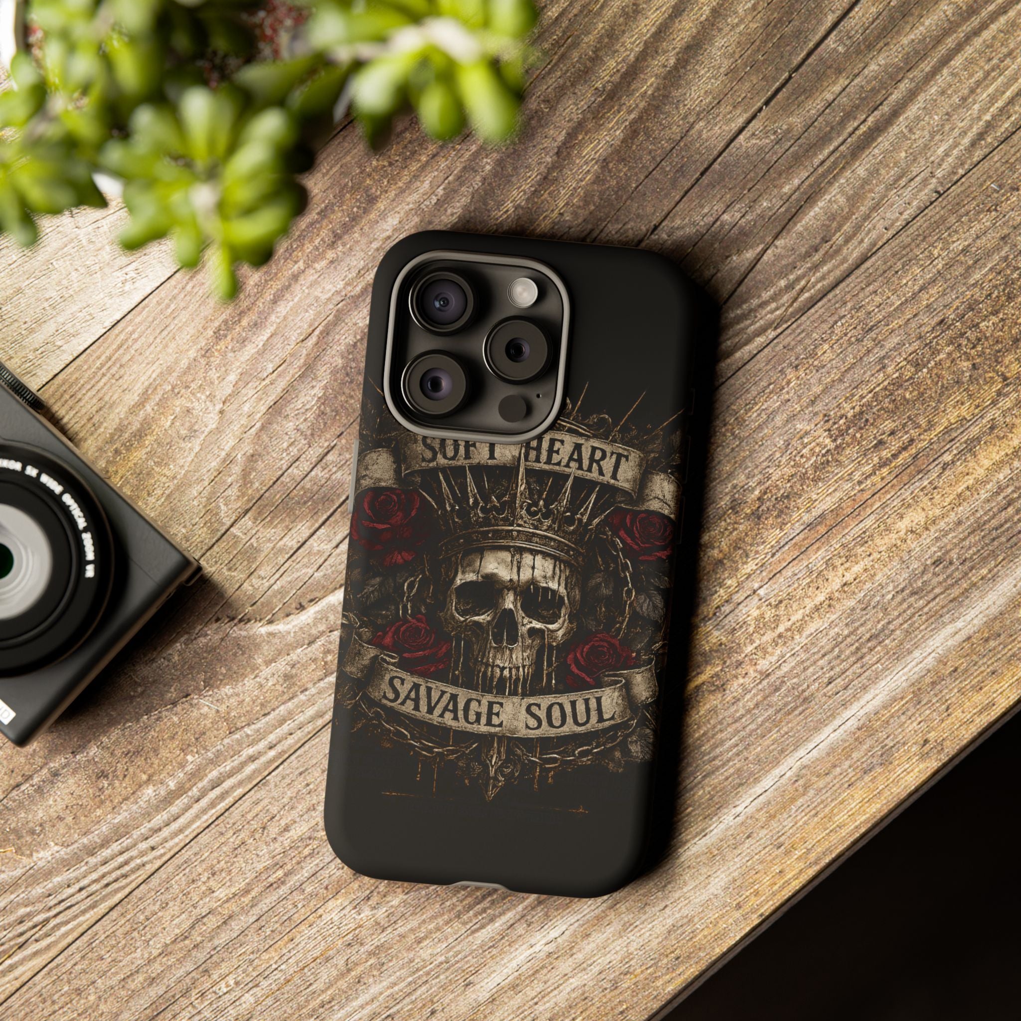 Savage Soul Phone Case – Weiches Herz, unbezähmbare Seele ✨🥀