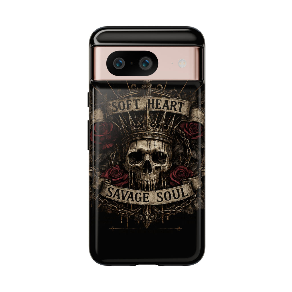Savage Soul Phone Case – Weiches Herz, unbezähmbare Seele ✨🥀