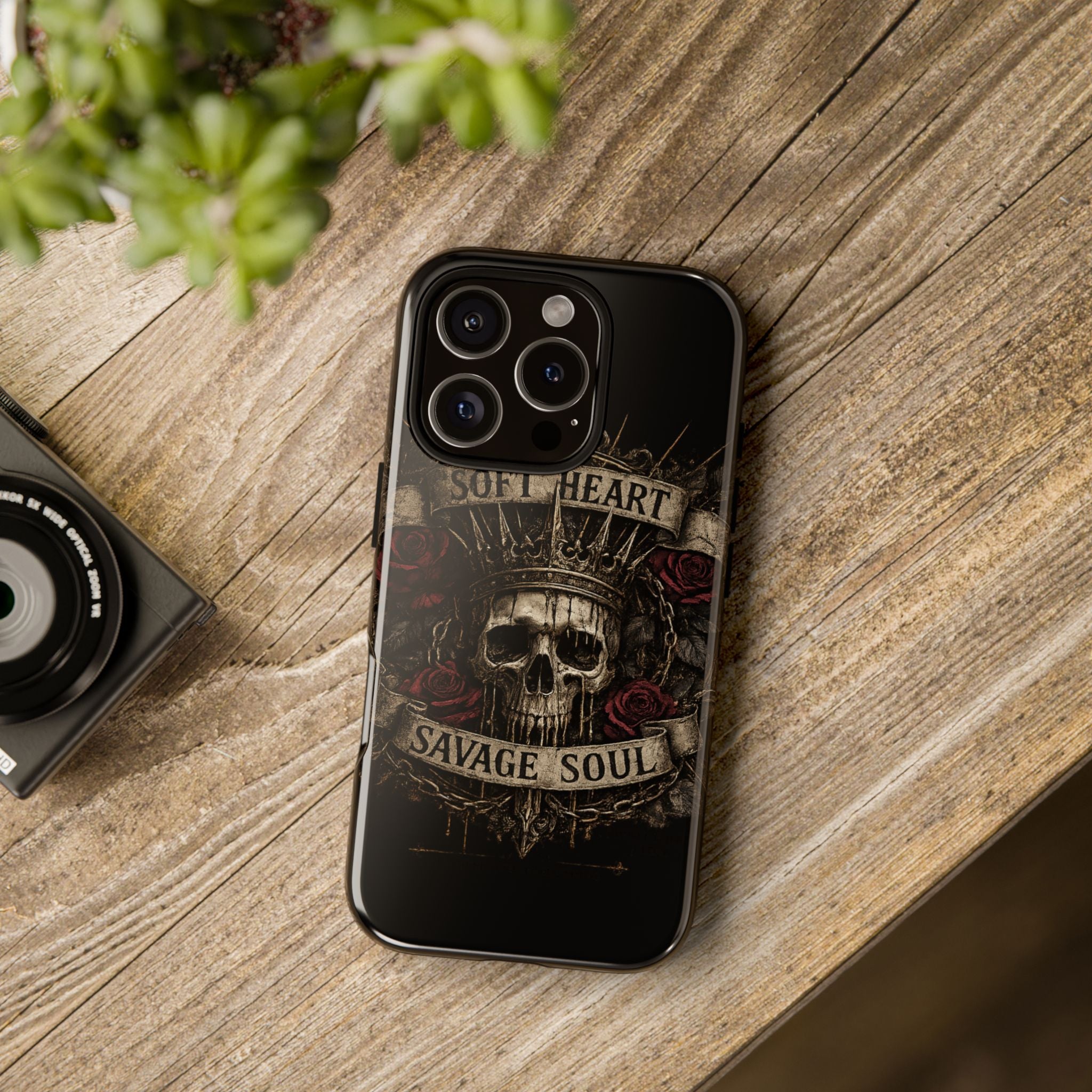 Savage Soul Phone Case – Weiches Herz, unbezähmbare Seele ✨🥀