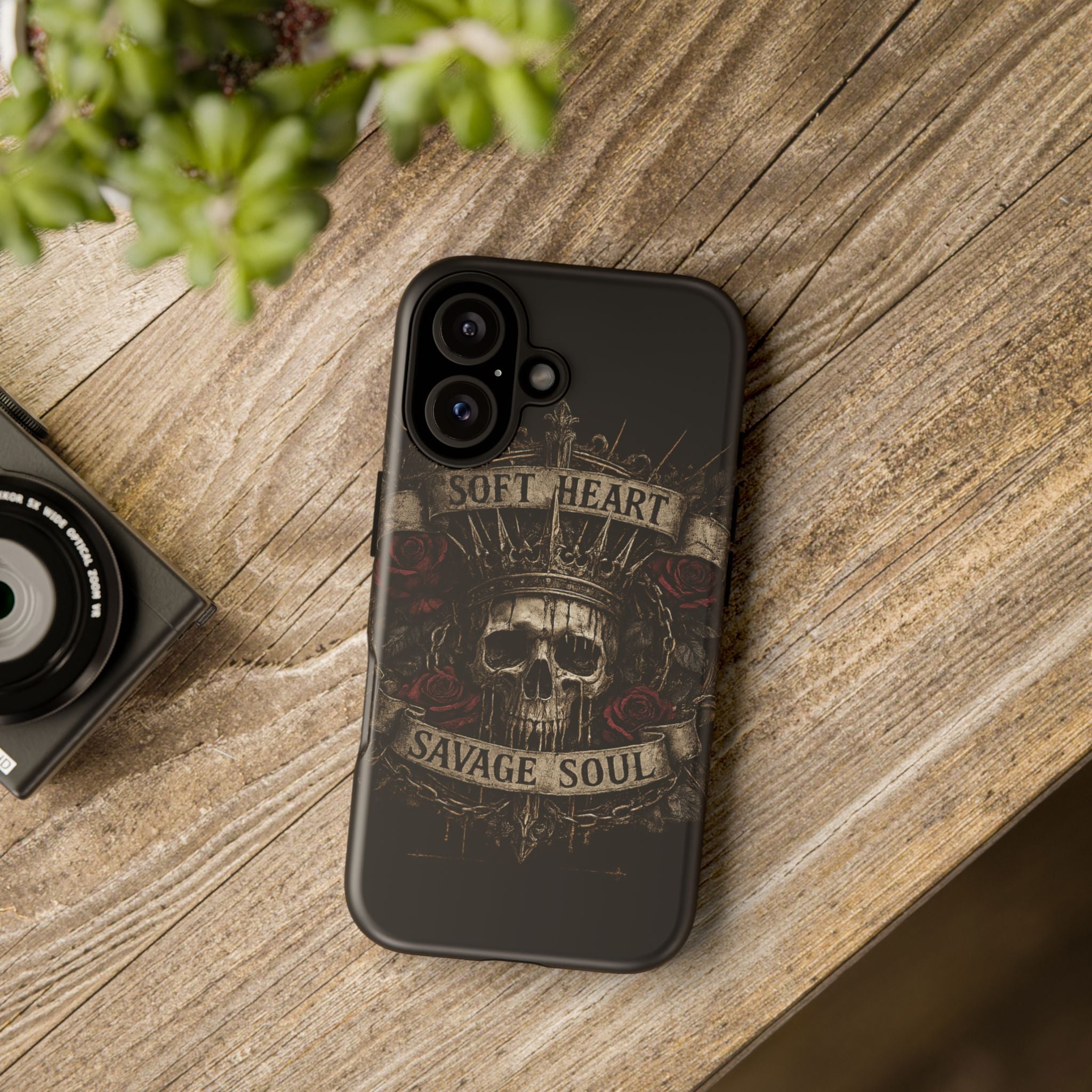 Savage Soul Phone Case – Weiches Herz, unbezähmbare Seele ✨🥀